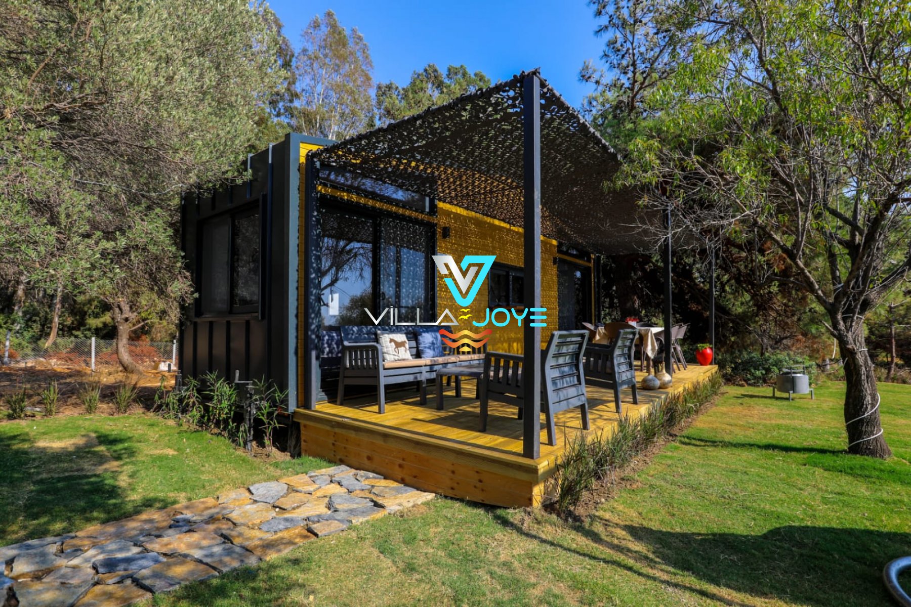 Muğla, Datça'da, 1 Odalı, 1 Banyolu, 2 Kişiye Kadar Konaklamalı Kiralık Tiny House - No: 96-1