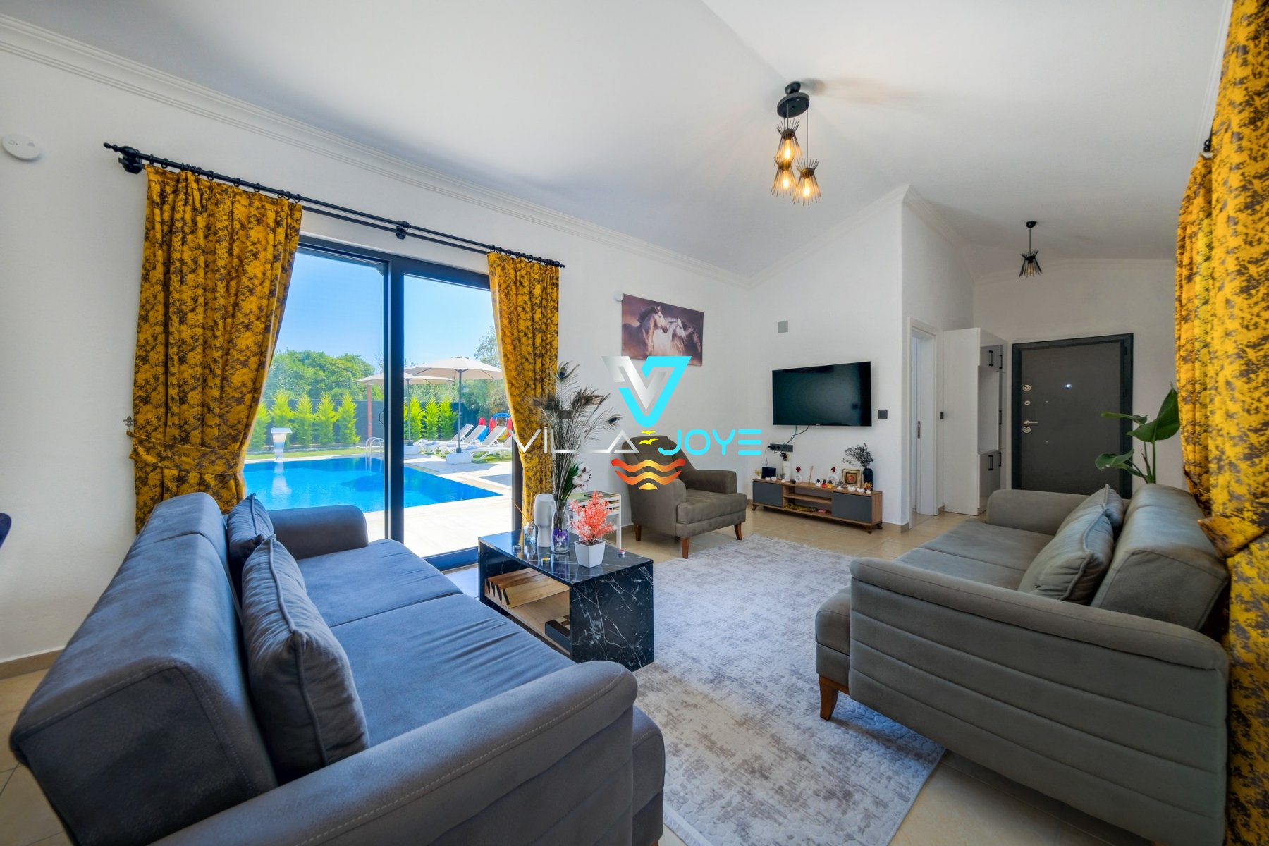 Muğla, Fethiye'de, 2 Odalı, 2 Banyolu 4 Kişiye Kadar Konaklamalı Kiralık Tatil Evi - No: 99 Muğla, Fethiye'de, 2 Odalı, 2 Banyolu 4 Kişiye Kadar Konaklamalı Kiralık Tatil Evi - No: 99