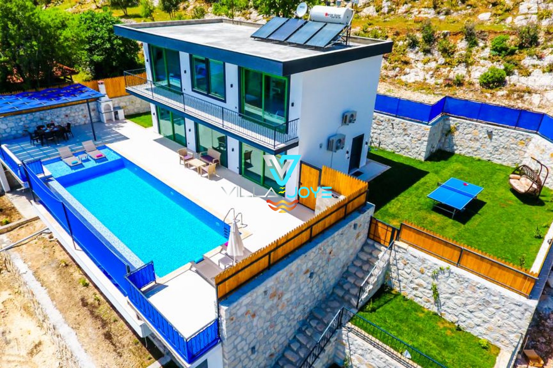 Antalya, Kaş'ta 2 Odalı, 2 Banyolu, 4 Kişiye Kadar Konaklamalı, Kiralık Villa - No: 14