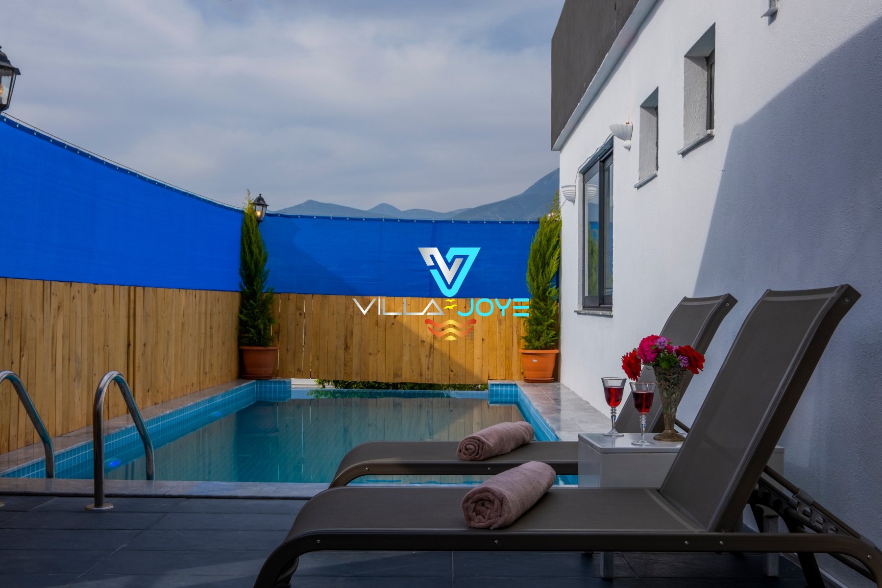 Antalya, Kalkan'da, 2 Odalı, 1 Banyolu, 4 Kişiye Kadar Konaklamalı Kiralık Villa - No: 104