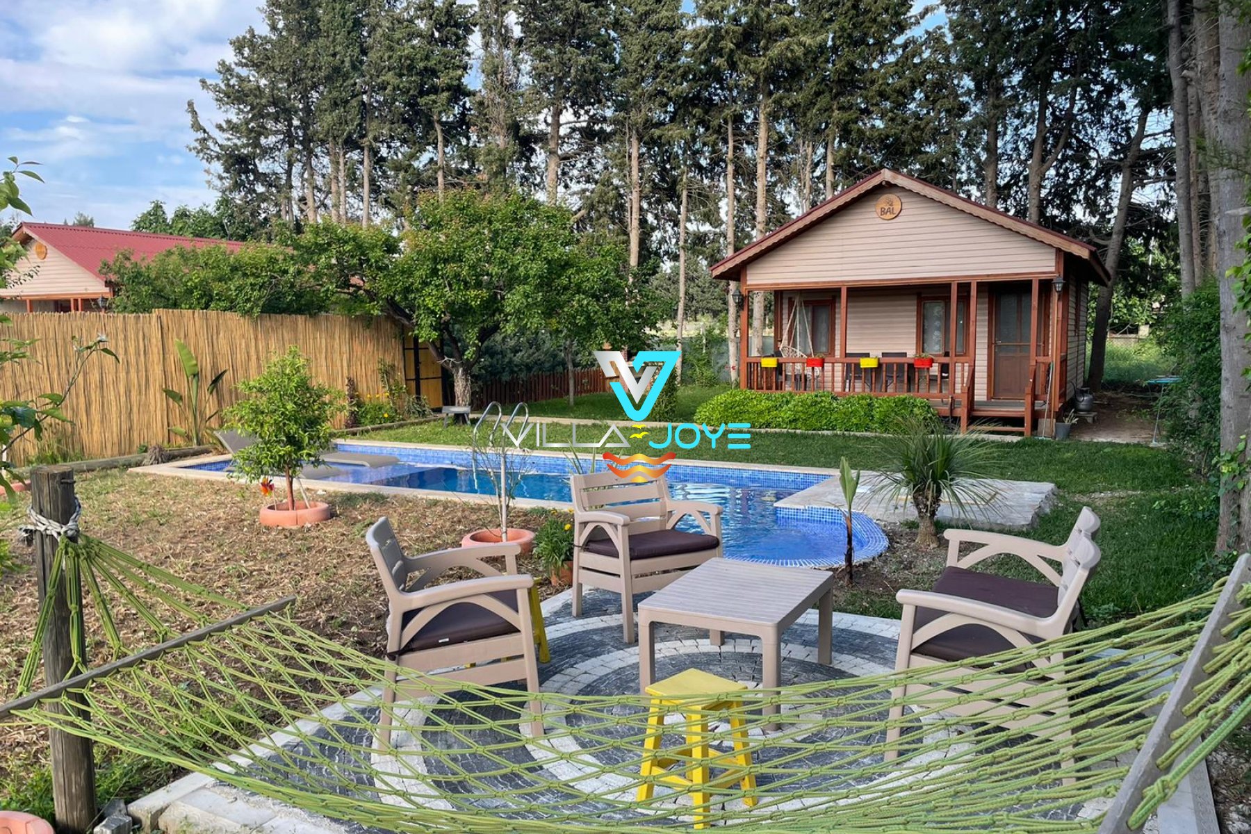 Muğla, Datça'da 2 Odalı, 1 Banyolu, 4 Kişiye Kadar Konaklamalı, Kiralık Villa - No: 105-1