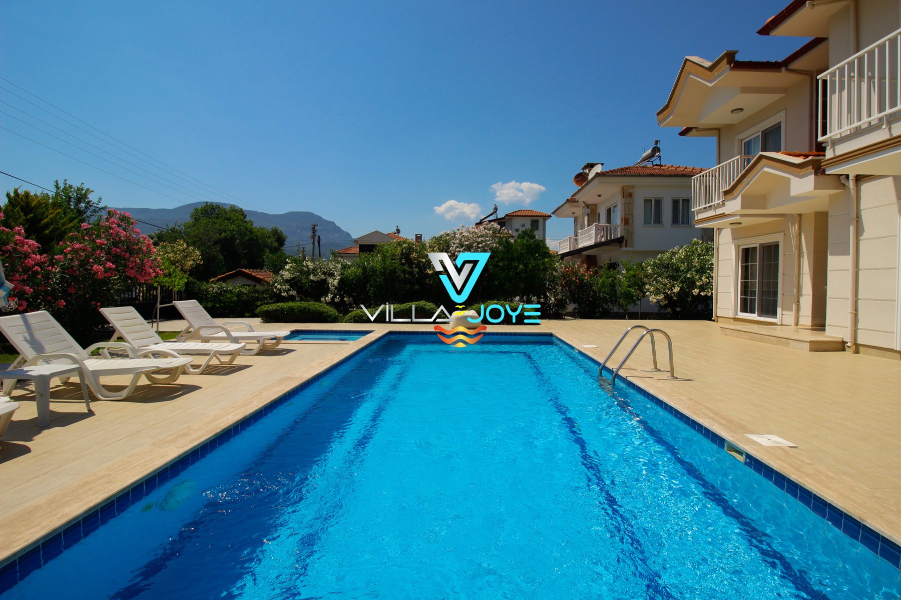 Muğla, Dalyan'da 4 Odalı, 4 Banyolu, 8 Kişiye Kadar Konaklamalı, Kiralık Villa - No: 112