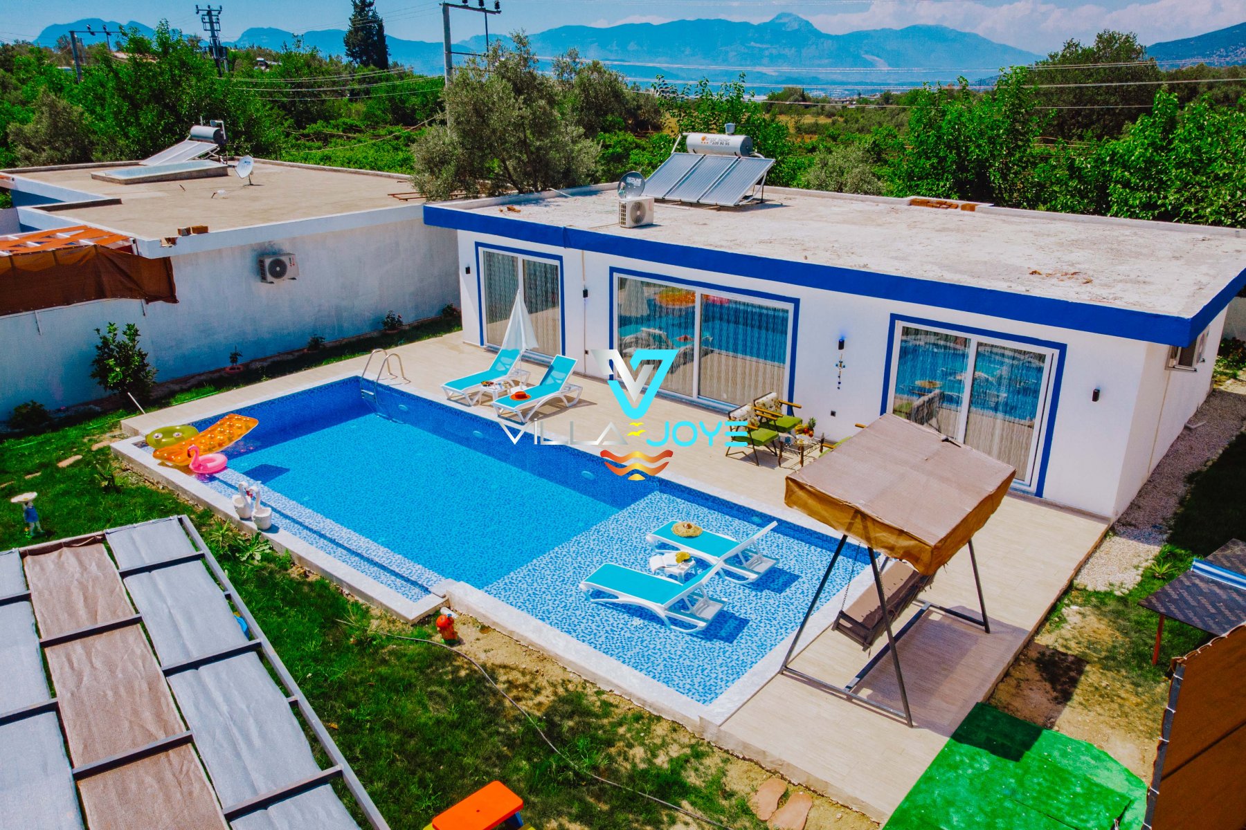Antalya, Kalkan'da 2 Odalı, 2 Banyolu, 4 Kişiye Kadar Konaklamalı, Kiralık Villa - No: 118