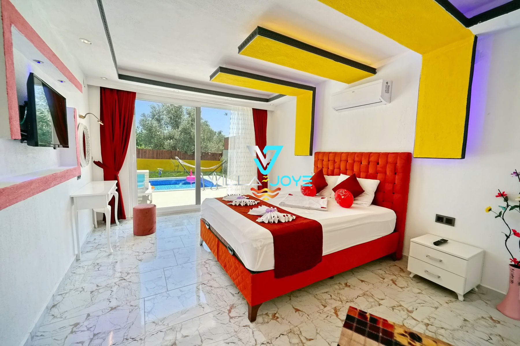 Antalya, Kalkan'da 2 Odalı, 2 Banyolu, 4 Kişiye Kadar Konaklamalı, Kiralık Villa - No: 118