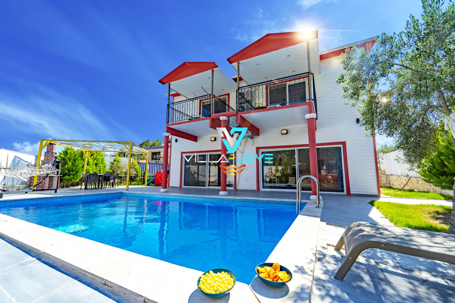 Antalya, Kalkan'da 2 Odalı, 2 Banyolu, 4 Kişiye Kadar Konaklamalı, Kiralık Villa - No: 119