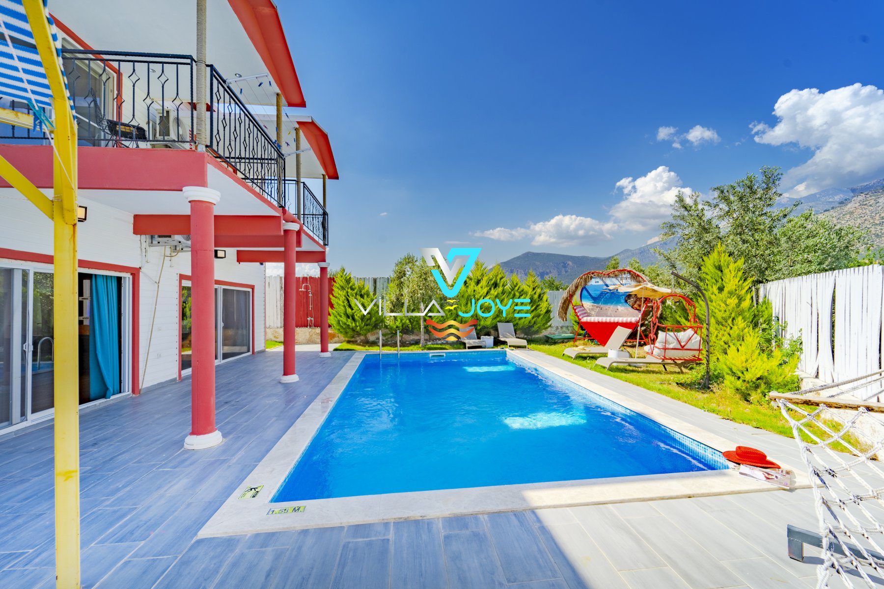 Antalya, Kalkan'da 2 Odalı, 2 Banyolu, 4 Kişiye Kadar Konaklamalı, Kiralık Villa - No: 119