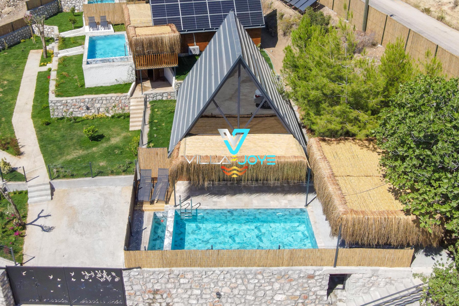 Muğla, Fethiye'de 2 Odalı, 1 Banyolu, 4 Kişiye Kadar Konaklamalı, Kiralık Villa - No: 126-1