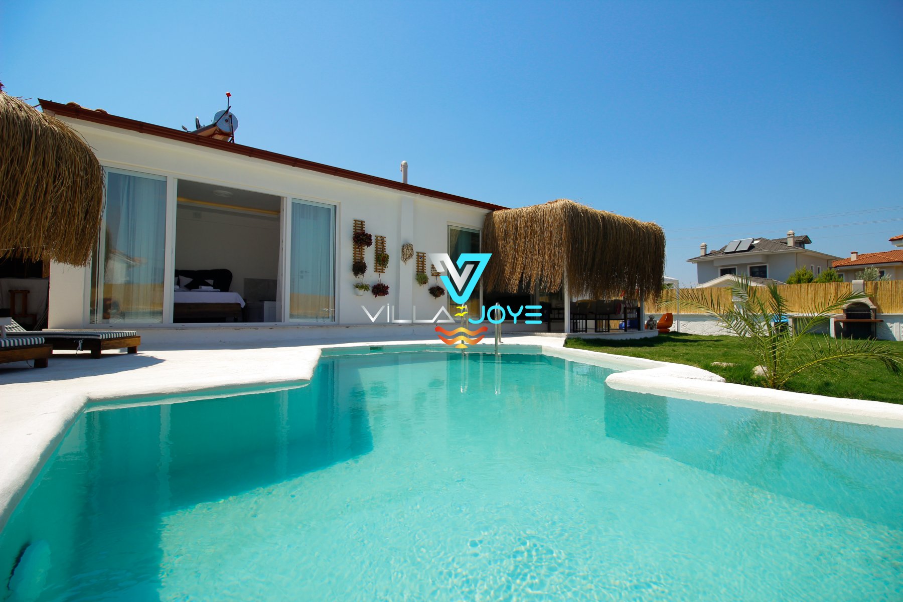 Muğla, Dalyan'da 1 Odalı, 1 Banyolu, 5 Kişiye Kadar Konaklamalı, Kiralık Villa - No: 131-1