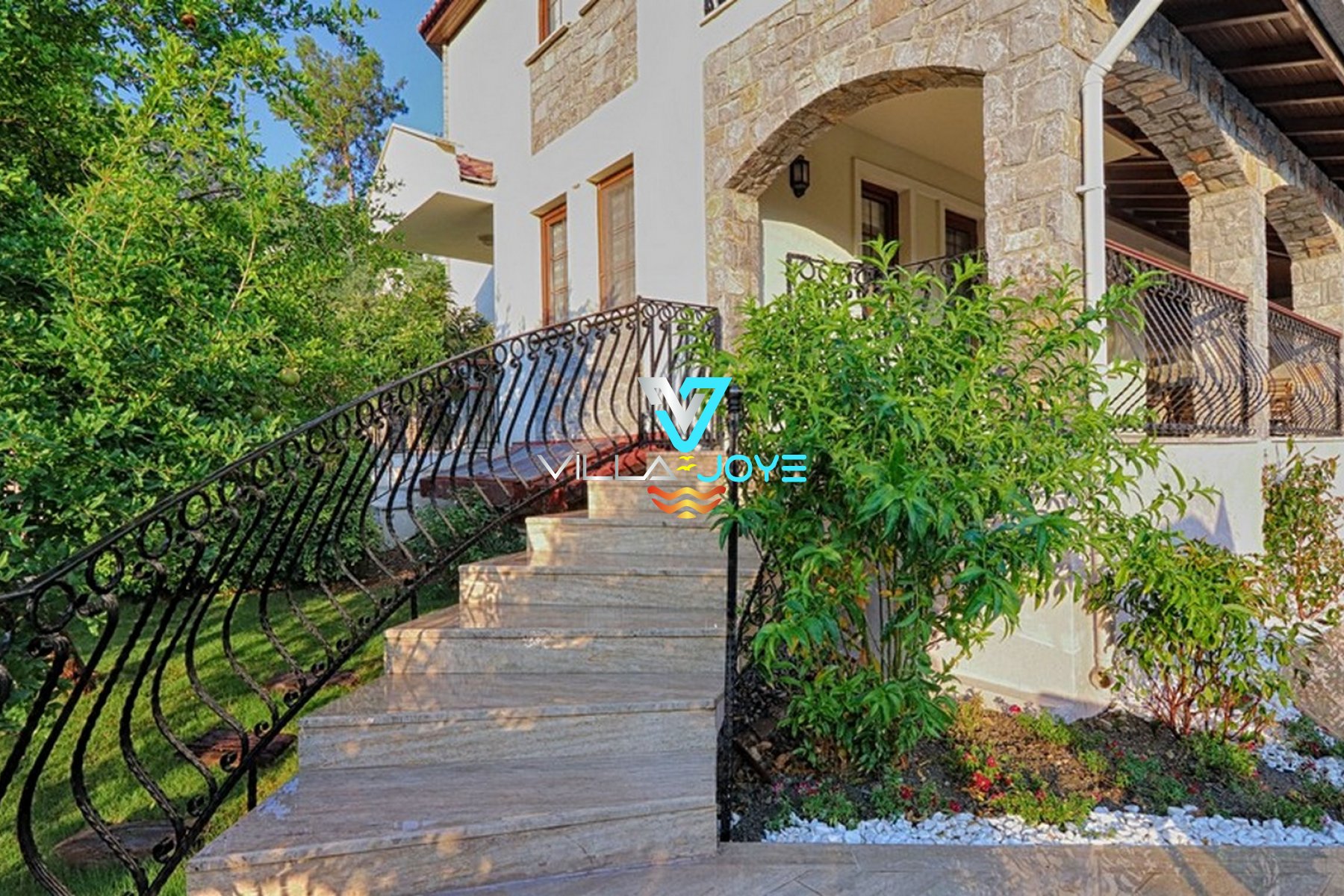 Muğla, Göcek'te 3 Odalı, 4 Banyolu, 6 Kişiye Kadar Konaklamalı, Kiralık Villa - No: 2