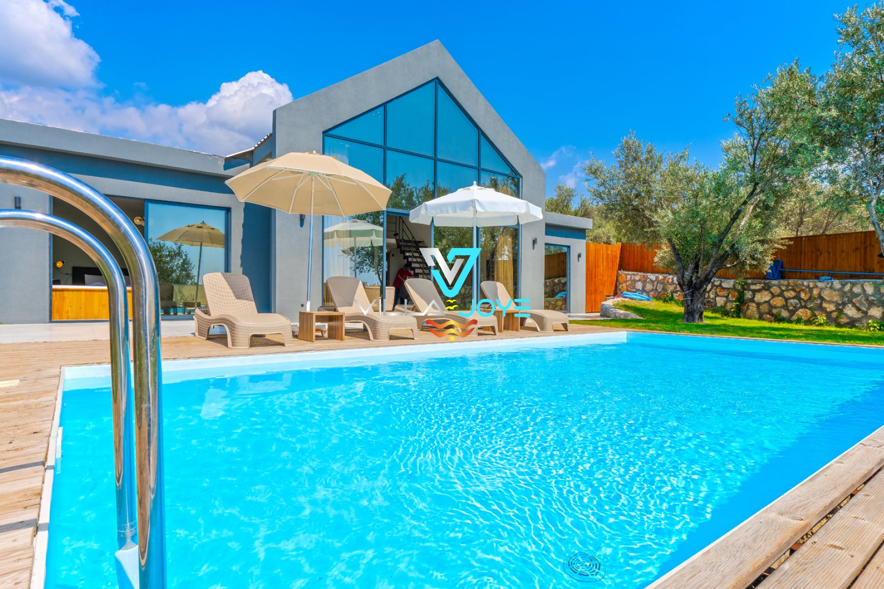 Antalya, Kalkan'da 2 Odalı, 2 Banyolu, 4 Kişiye Kadar Konaklamalı, Kiralık Villa - No: 139
