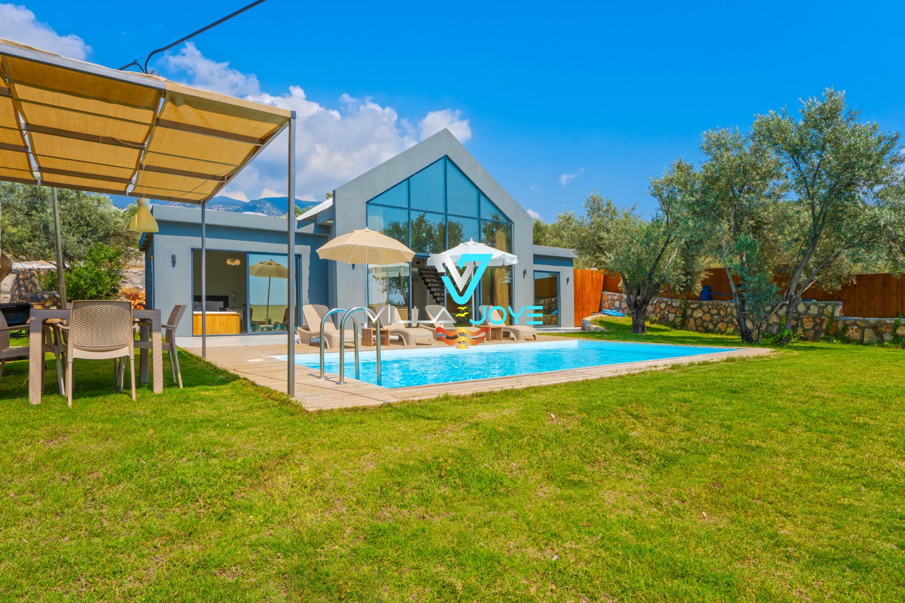 Antalya, Kalkan'da 2 Odalı, 2 Banyolu, 4 Kişiye Kadar Konaklamalı, Kiralık Villa - No: 139