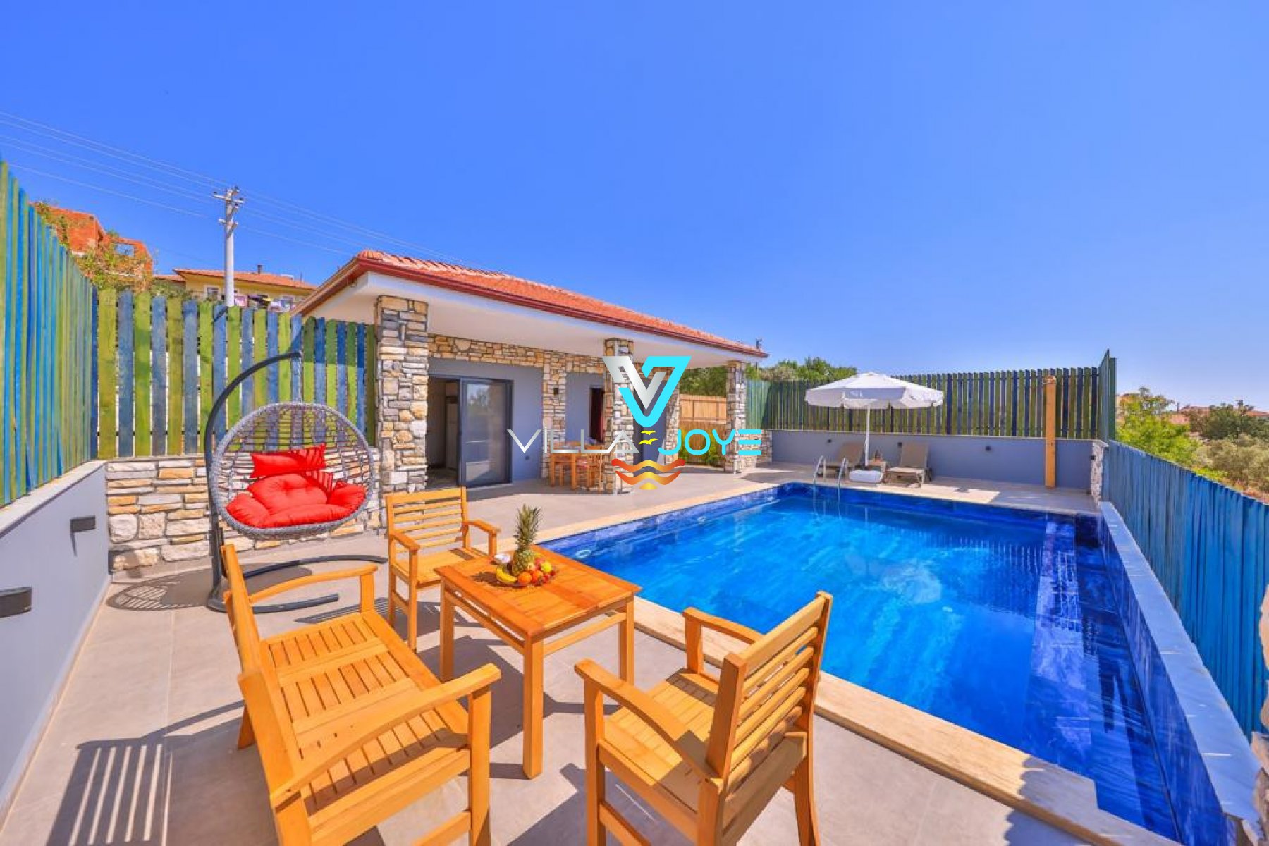 Antalya, Kaş'da 1 Odalı, 1 Banyolu, 2 Kişiye Kadar Konaklamalı, Kiralık Villa - No: 146-1