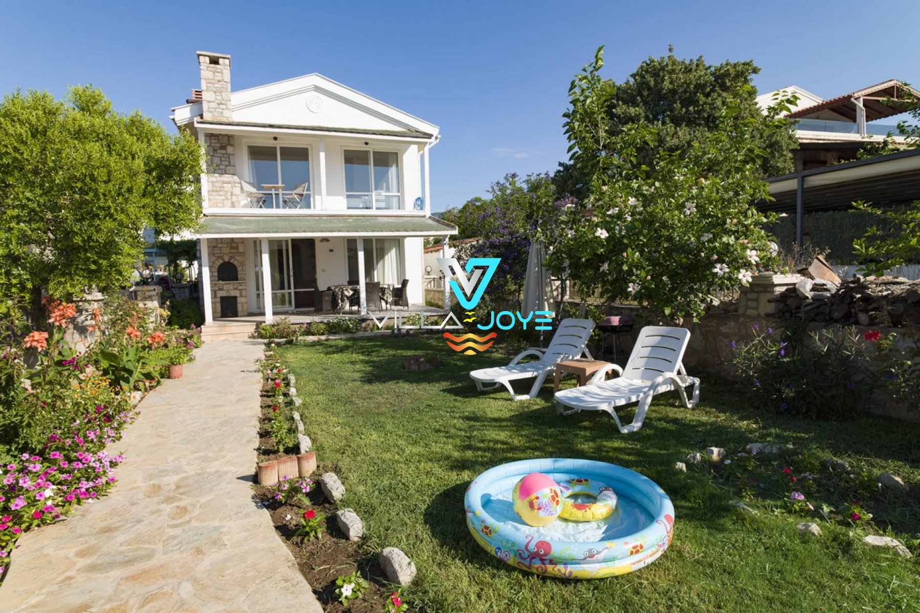 Muğla, Datça'da 2 Odalı, 1 Banyolu, 5 Kişiye Kadar Konaklamalı, Kiralık Villa - No: 148