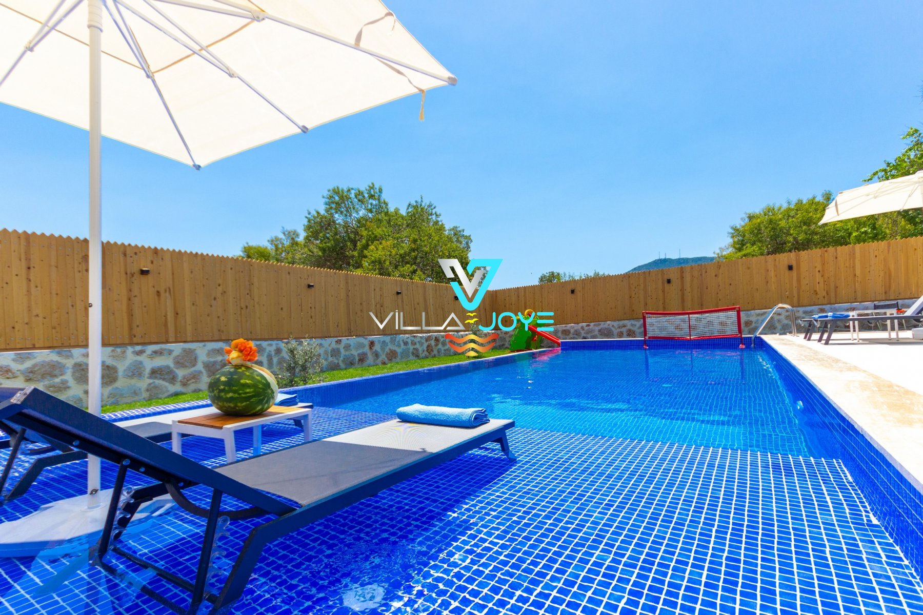 Antalya, Kalkan'da 2 Odalı, 2 Banyolu, 5 Kişiye Kadar Konaklamalı, Kiralık Villa - No: 149