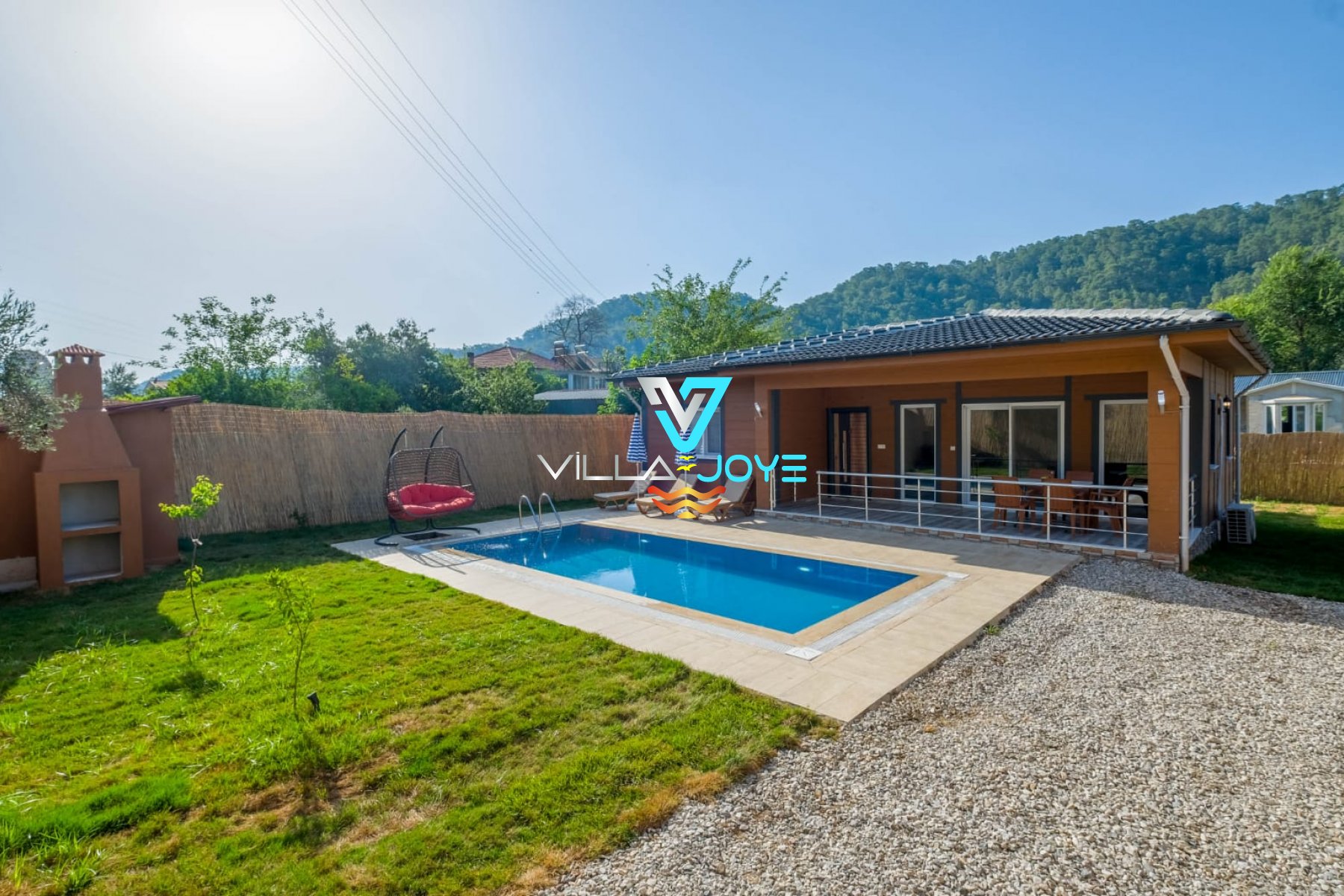 Muğla, Göcek'te 2 Odalı, 2 Banyolu, 5 Kişiye Kadar Konaklamalı, Kiralık Tatil Evi - No: 159