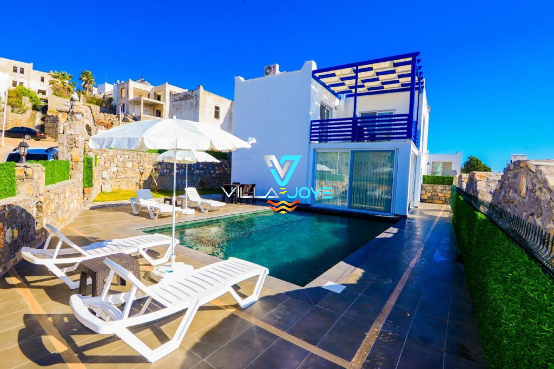 Muğla, Dalaman'da 2 Odalı, 2 Banyolu, 4 Kişiye Kadar Konaklamalı, Kiralık Villa - No: 164