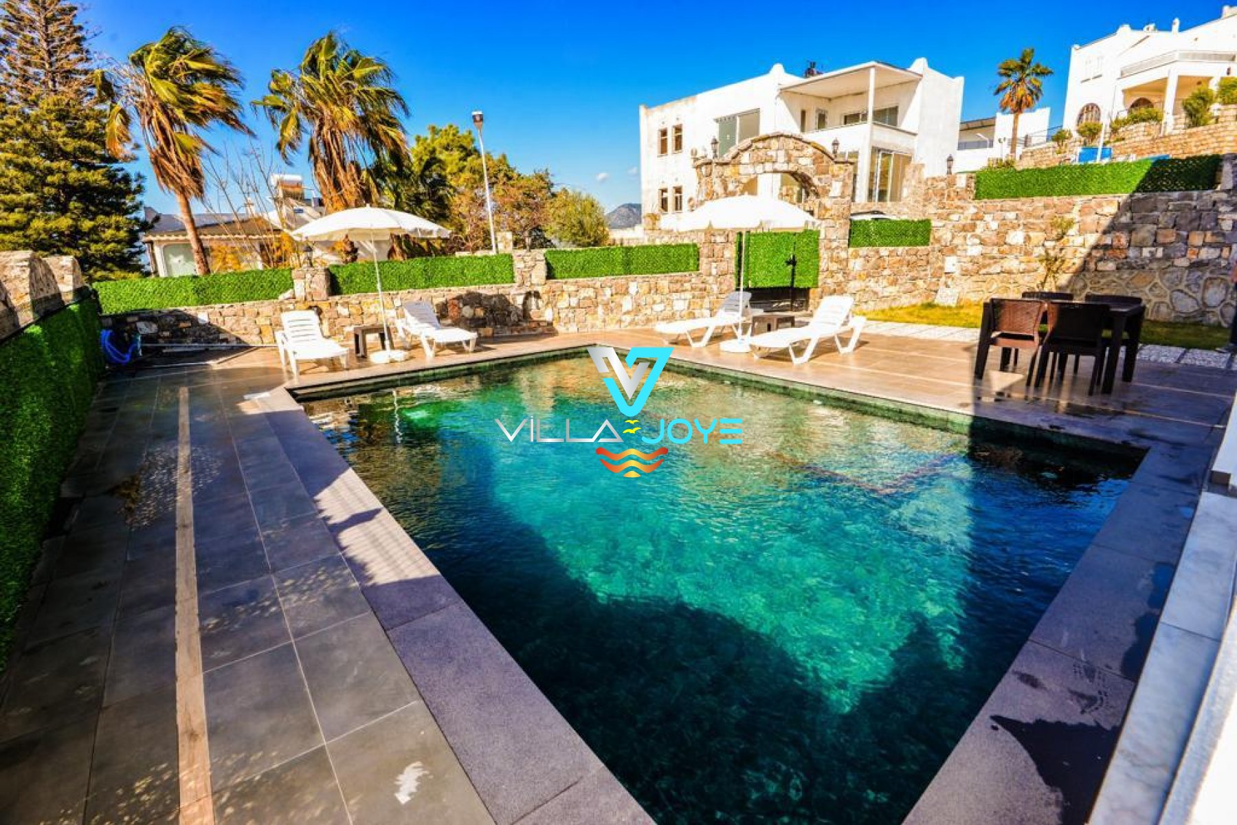 Muğla, Dalaman'da 2 Odalı, 2 Banyolu, 4 Kişiye Kadar Konaklamalı, Kiralık Villa - No: 164