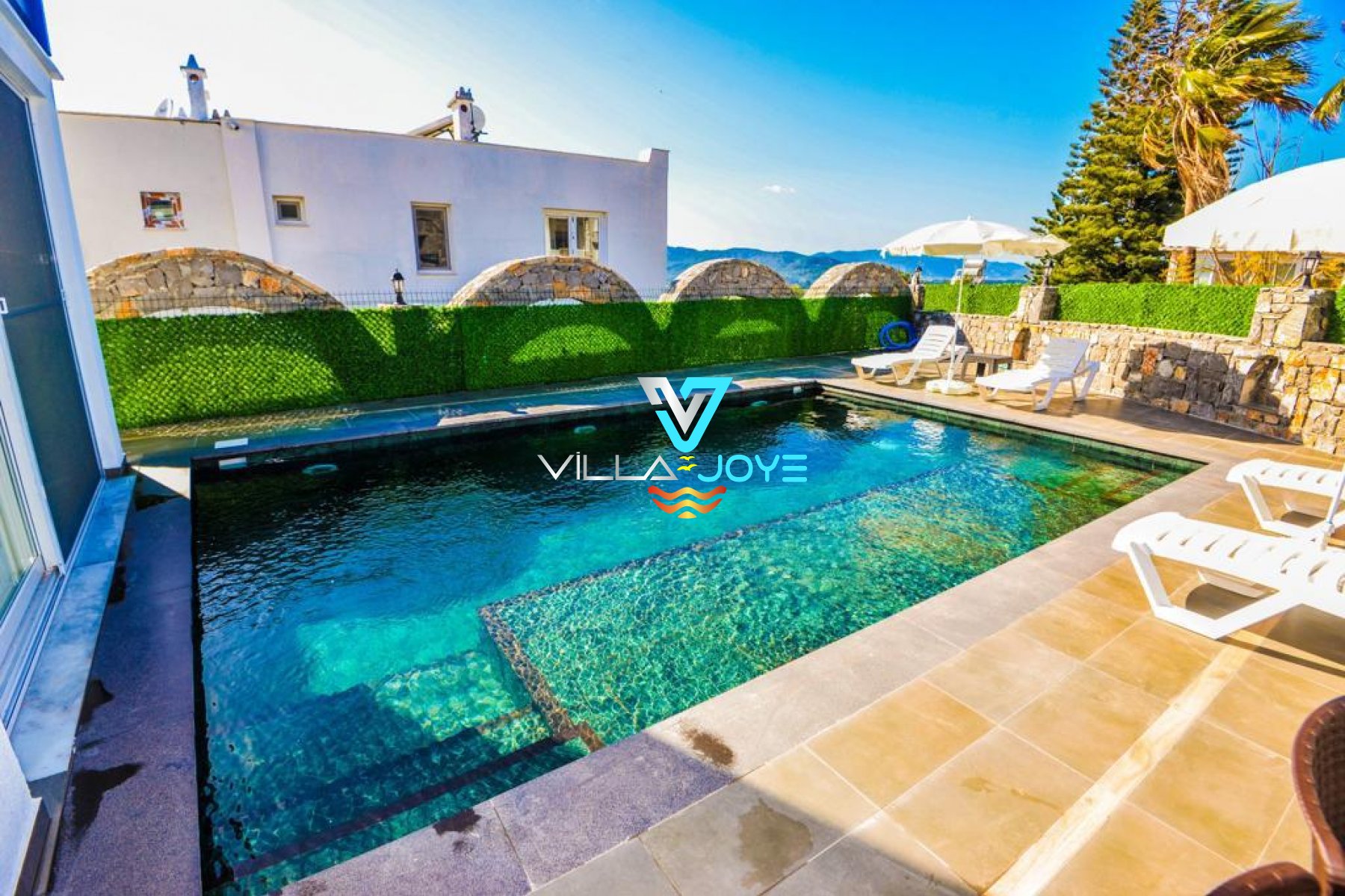 Muğla, Dalaman'da 2 Odalı, 2 Banyolu, 4 Kişiye Kadar Konaklamalı, Kiralık Villa - No: 164