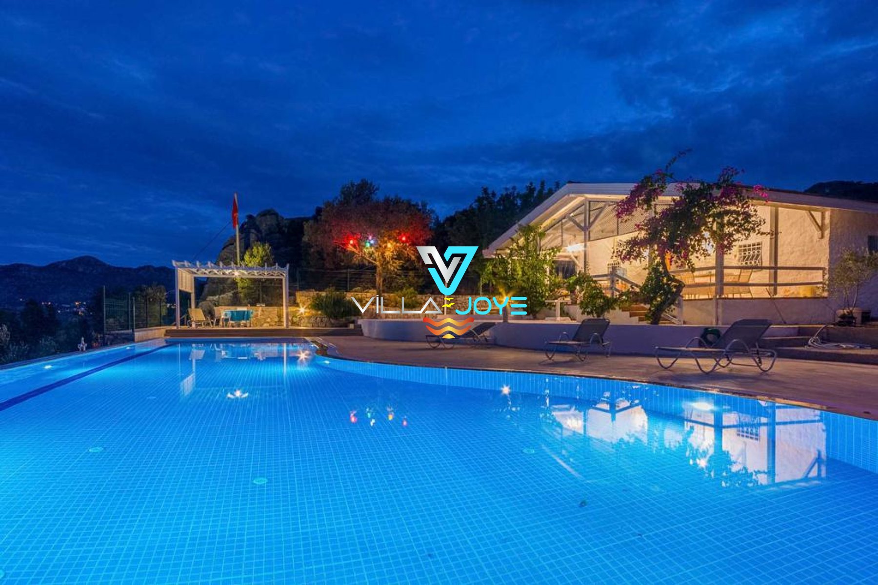 Muğla, Marmaris, Selimiye'de 3 Odalı, 3 Banyolu, 6 Kişiye Kadar Konaklamalı, Kiralık Villa - No: 186