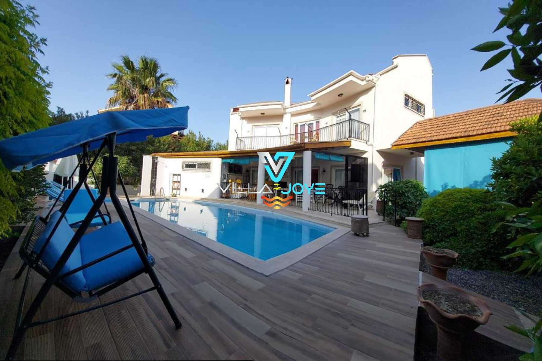 Muğla, Dalyan'da 3 Odalı, 3 Banyolu, 6 Kişiye Kadar Konaklamalı, Kiralık Villa - No: 191
