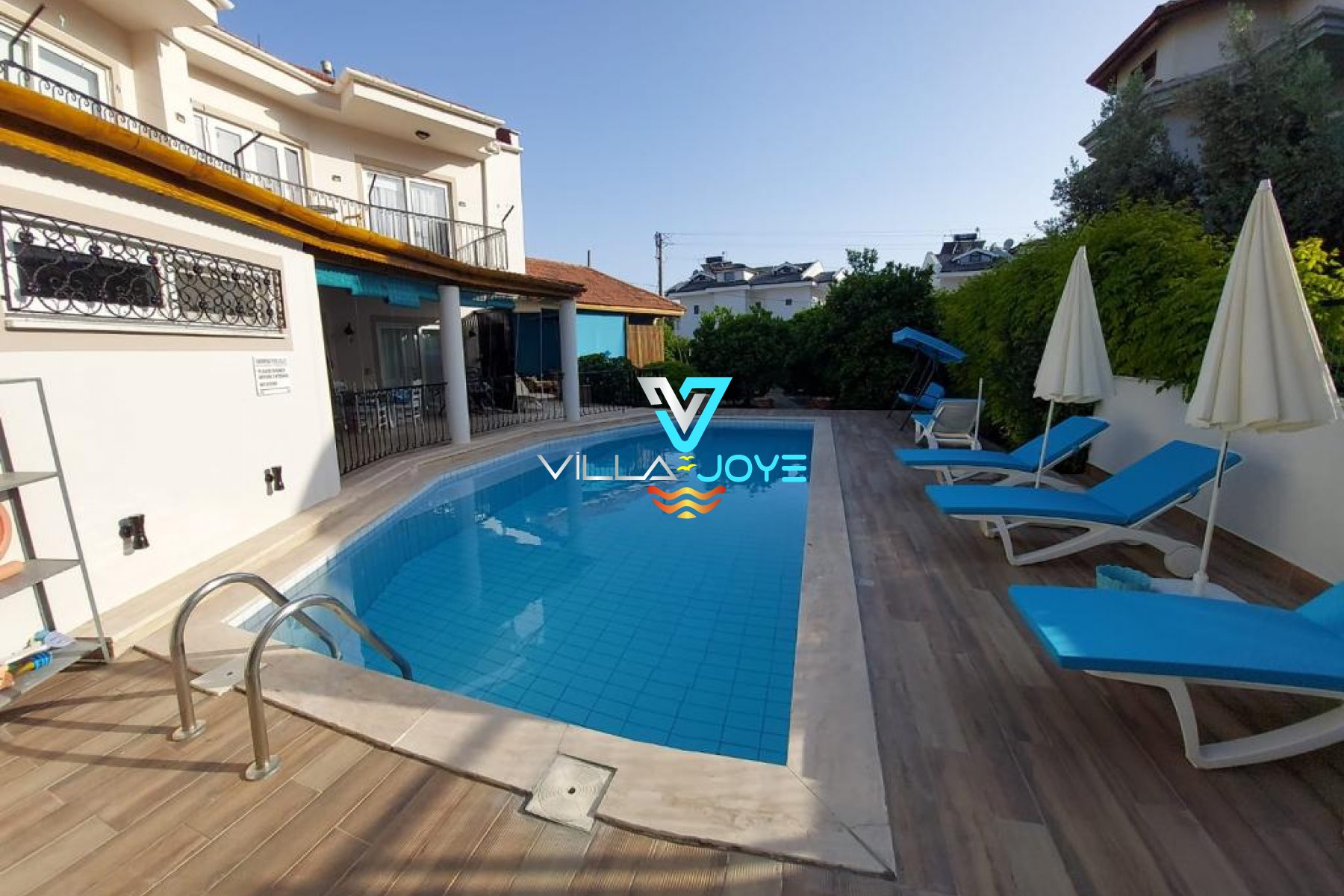 Muğla, Dalyan'da 3 Odalı, 3 Banyolu, 6 Kişiye Kadar Konaklamalı, Kiralık Villa - No: 191