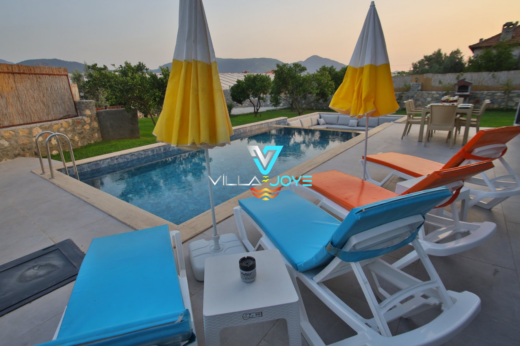Muğla, Fethiye'de 3 Odalı, 3 Banyolu, 6 Kişiye Kadar Konaklamalı, Kiralık Villa - No: 130-3
