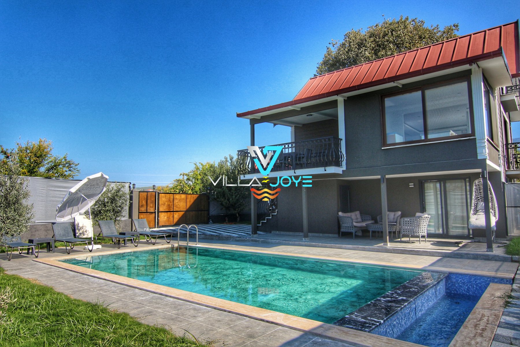 Muğla, Seydikemer'de 3 Odalı, 1 Banyolu, 6 Kişiye Kadar Konaklamalı, Kiralık Villa - No: 207