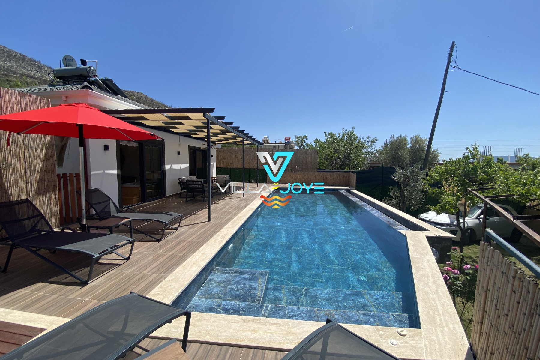 Antalya, Kalkan'da 2 Odalı, 2 Banyolu, 4 Kişiye Kadar Konaklamalı, Kiralık Villa - No: 214