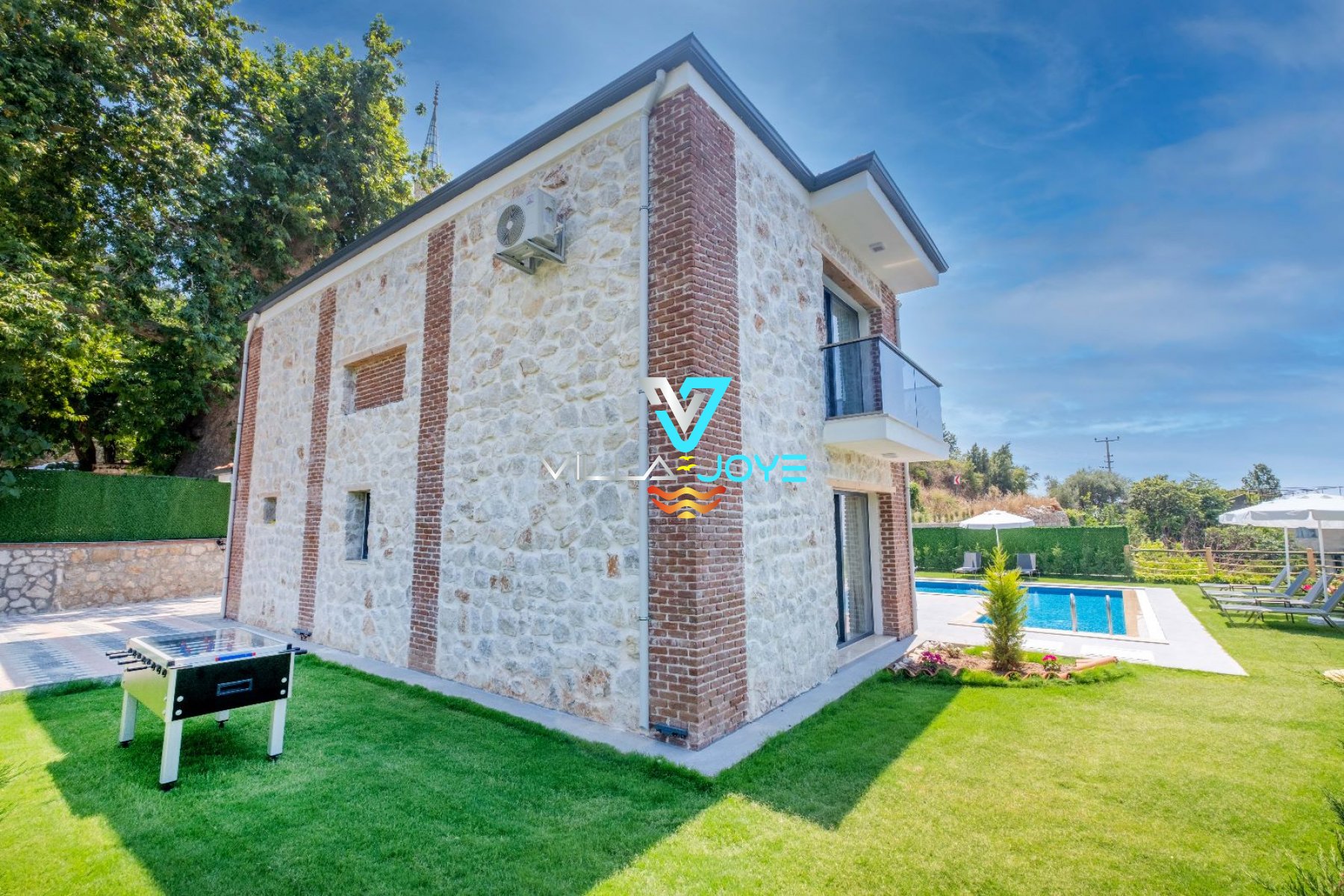 Muğla, Fethiye'de 4 Odalı, 4 Banyolu, 8 Kişiye Kadar Konaklamalı, Kiralık Villa - No: 219