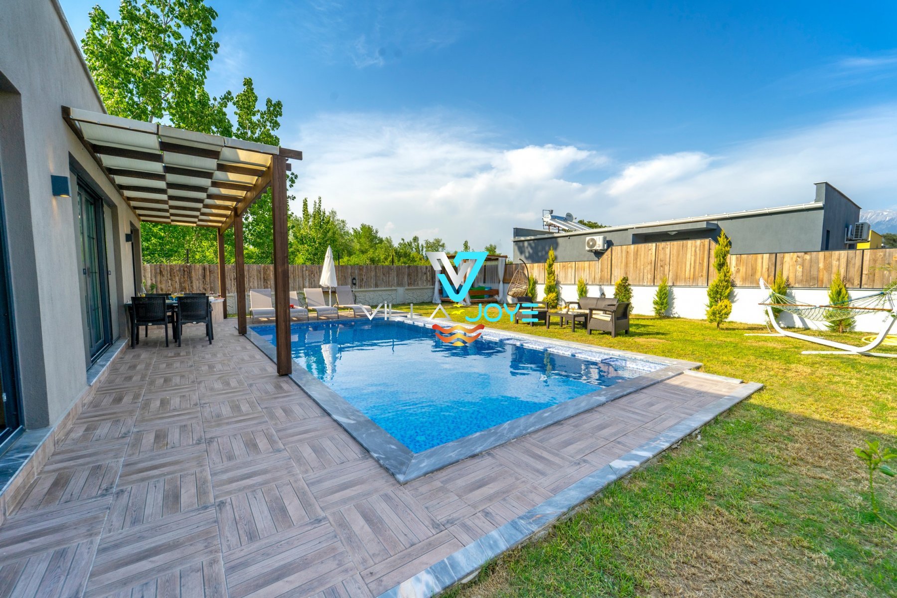 Muğla, Seydikemer'de 2 Odalı, 2 Banyolu, 4 Kişiye Kadar Konaklamalı, Kiralık Villa - No: 227-1