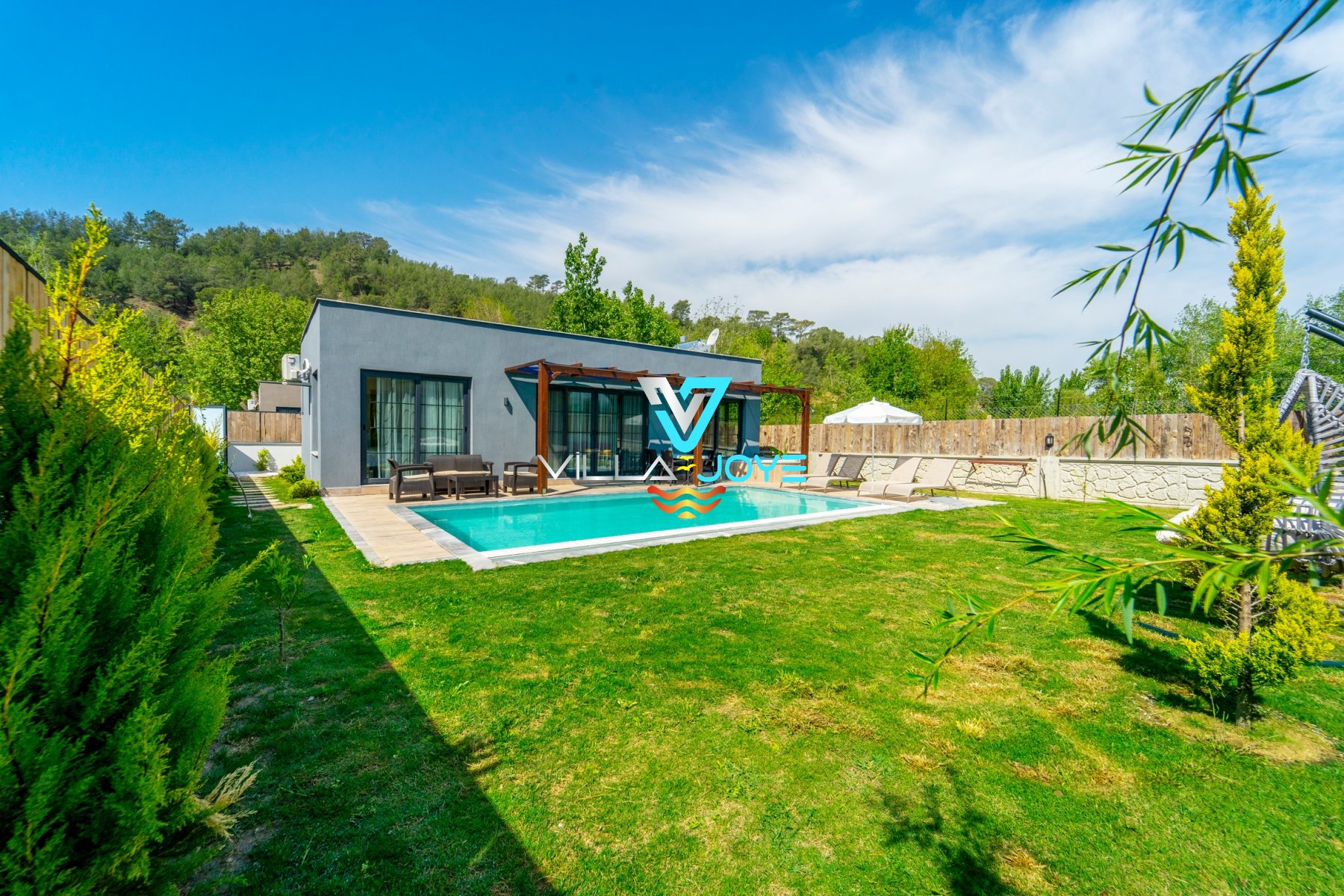 Muğla, Seydikemer'de 2 Odalı, 2 Banyolu, 4 Kişiye Kadar Konaklamalı, Kiralık Villa - No: 227-2
