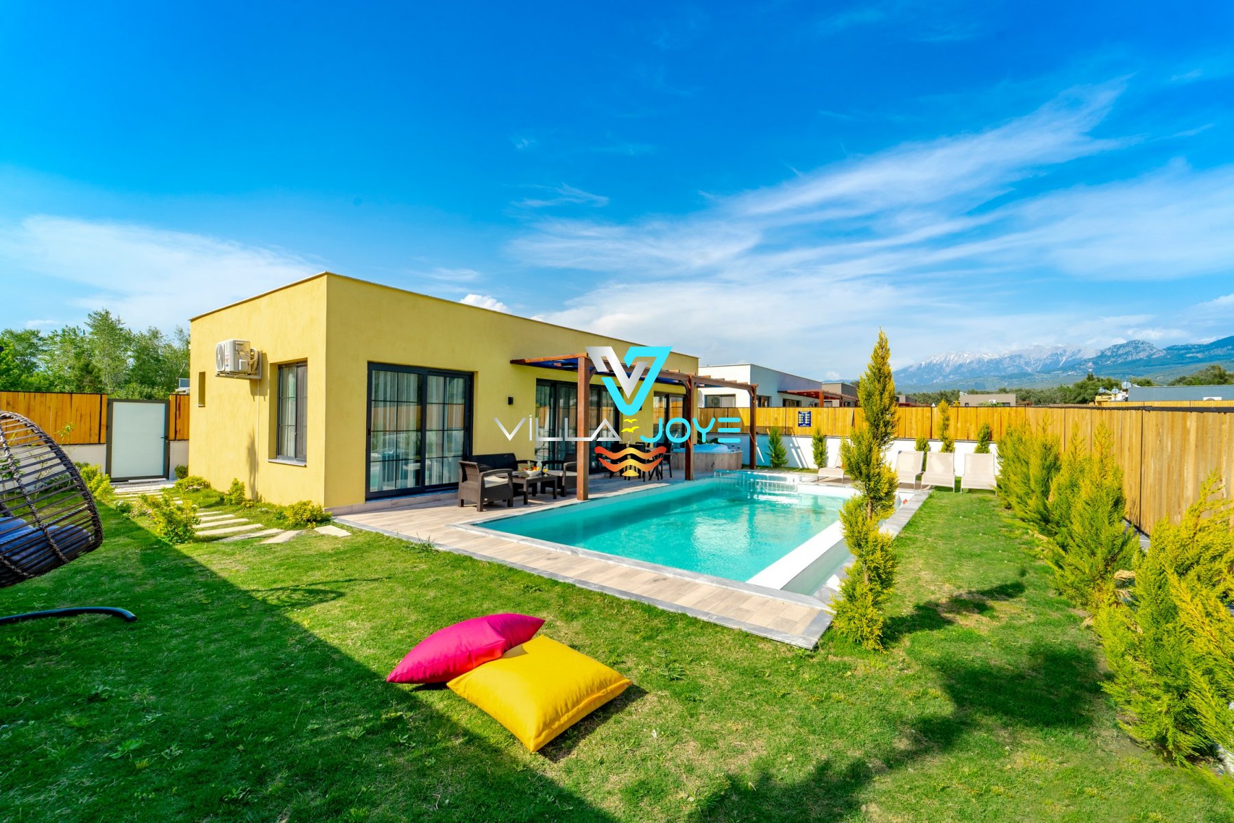 Muğla, Seydikemer'de 2 Odalı, 2 Banyolu, 4 Kişiye Kadar Konaklamalı, Kiralık Villa - No: 227-16