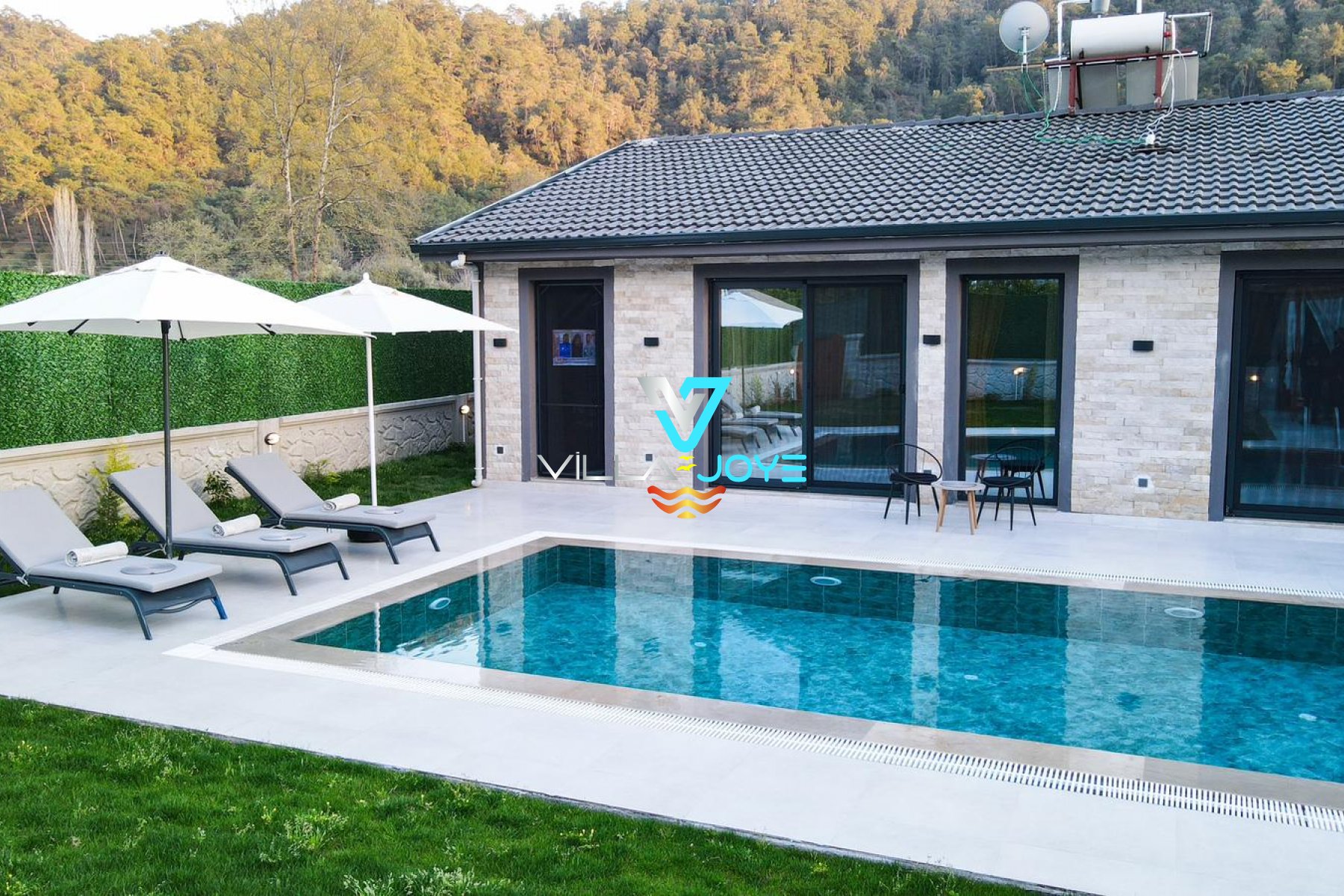 Muğla, Göcek'te 2 Odalı, 2 Banyolu, 4 Kişiye Kadar Konaklamalı, Kiralık Villa - No: 178
