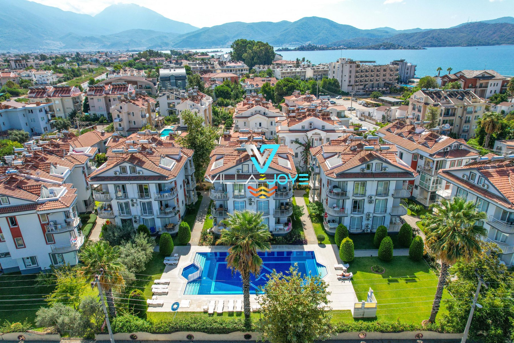Muğla, Fethiye'de 3 Odalı, 3 Banyolu, 6 Kişiye Kadar Konaklamalı, Kiralık Apart - No: 238