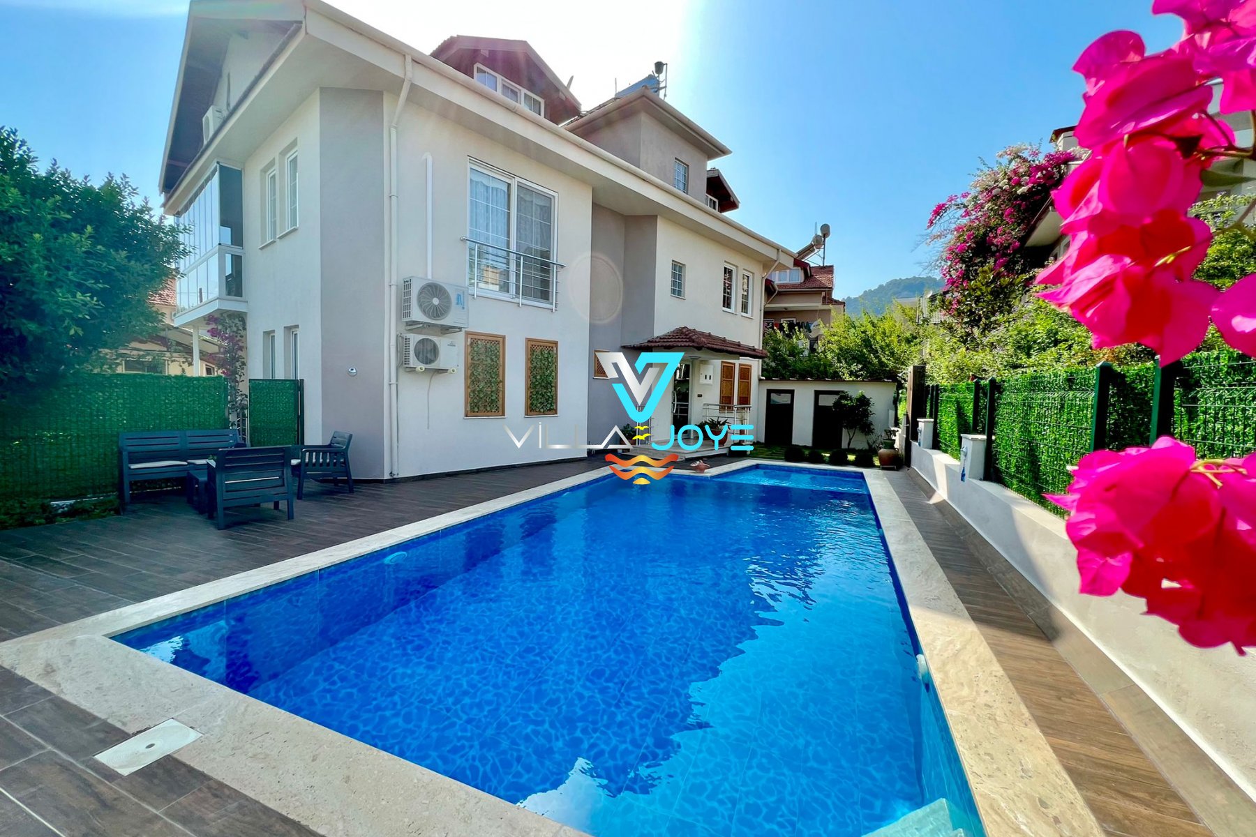 Muğla, Dalyan'da 4 Odalı, 3 Banyolu, 8 Kişiye Kadar Konaklamalı, Kiralık Villa - No: 245