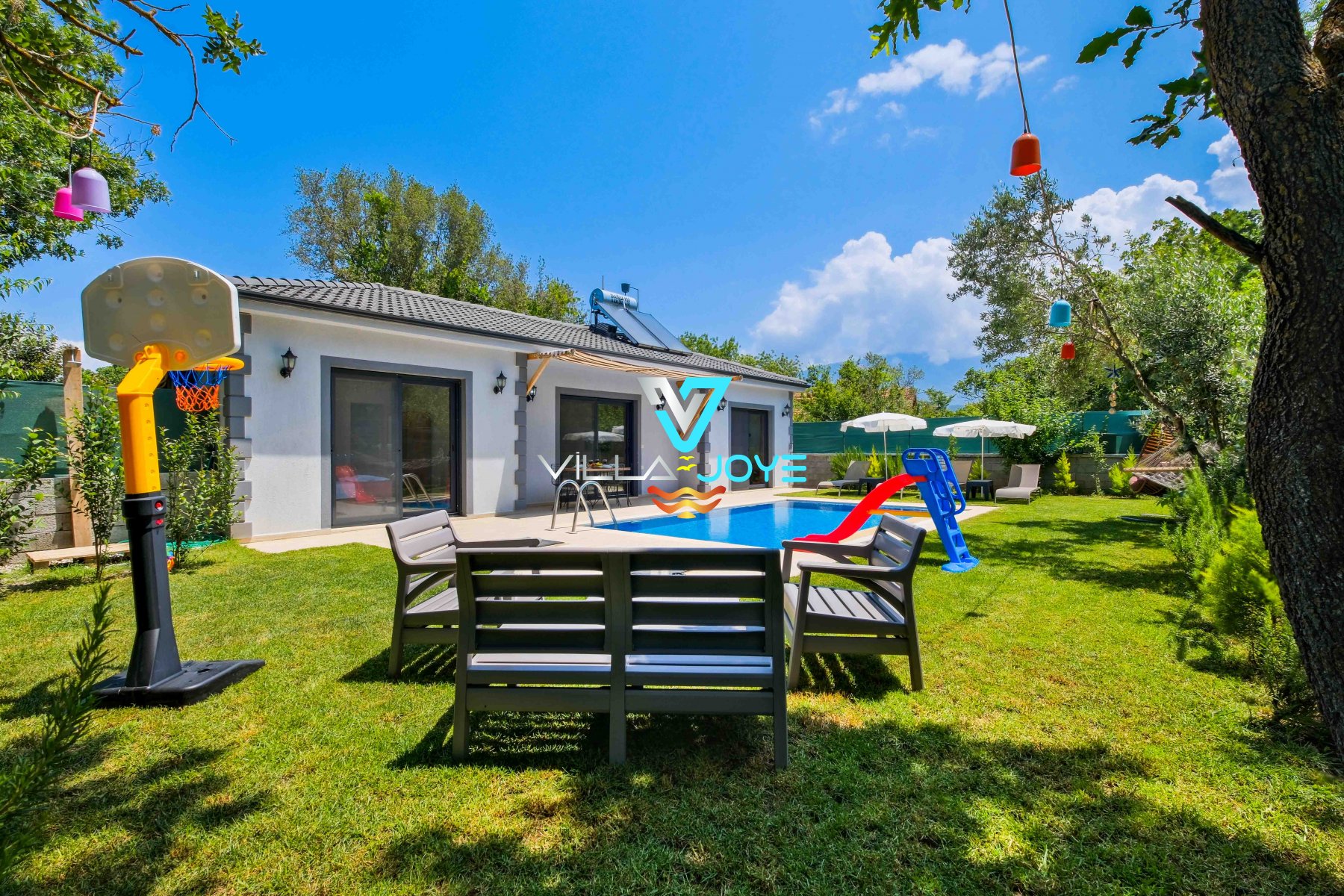 Muğla, Fethiye'de 2 Odalı, 2 Banyolu, 4 Kişiye Kadar Konaklamalı, Kiralık Villa - No: 257