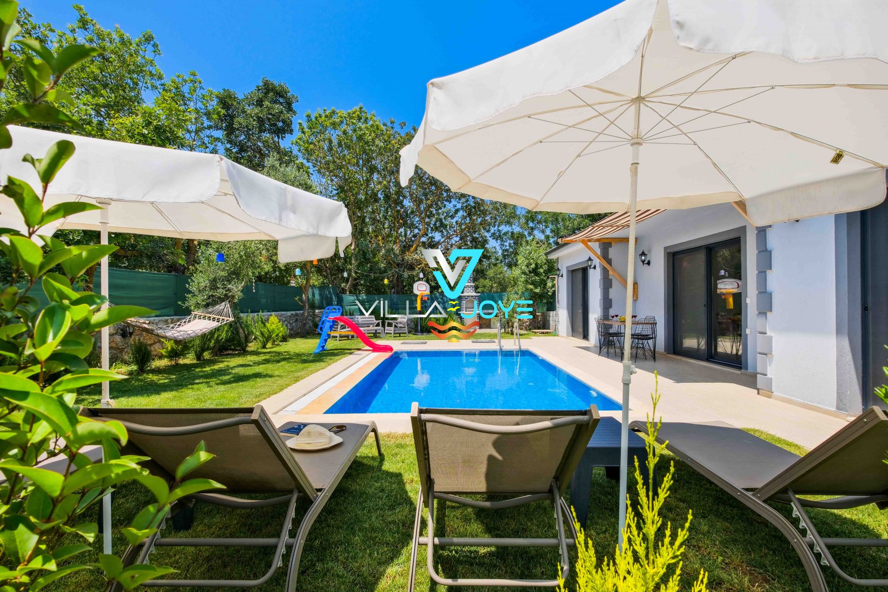 Muğla, Fethiye'de 2 Odalı, 2 Banyolu, 4 Kişiye Kadar Konaklamalı, Kiralık Villa - No: 257