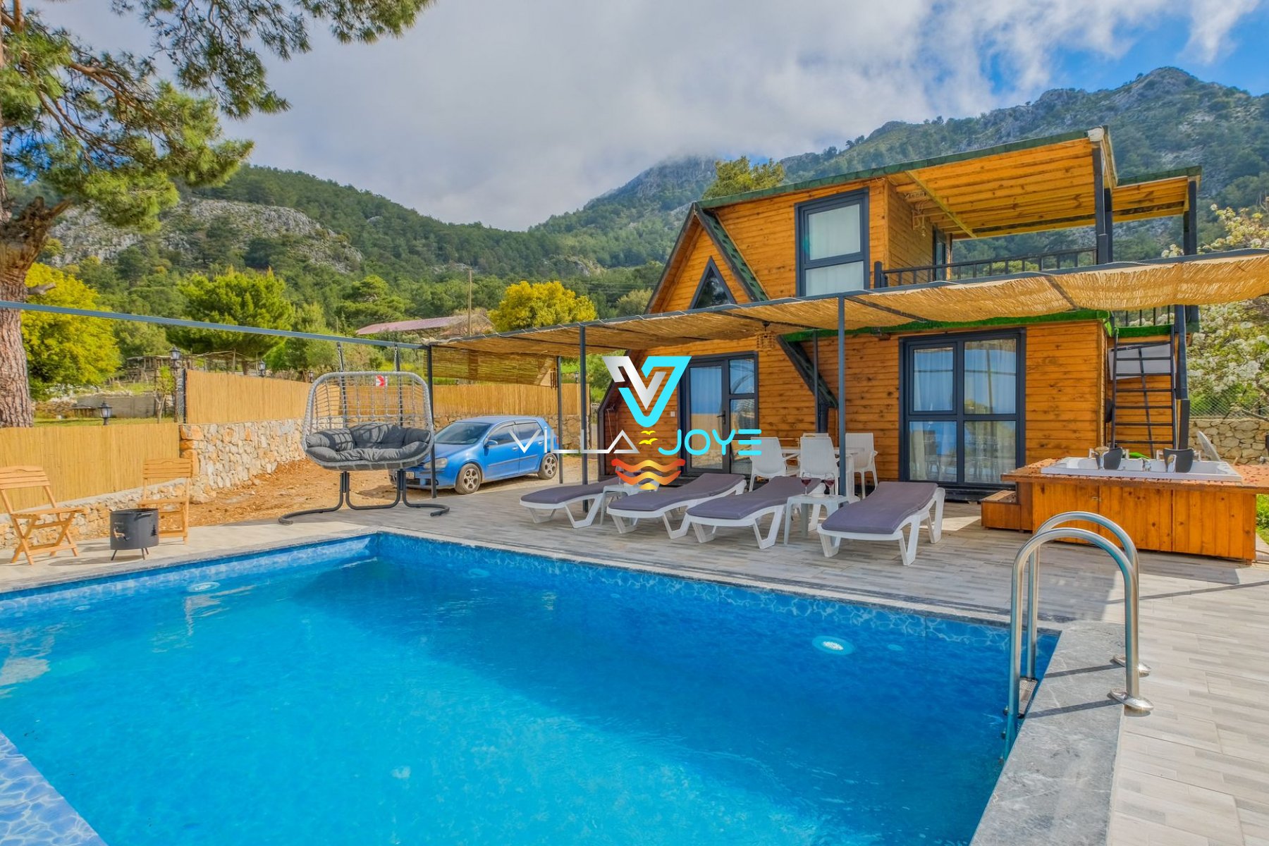 Muğla, Seyikemer'de 1 Odalı, 1 Banyolu, 2 Kişiye Kadar Konaklamalı, Kiralık Villa - No: 262