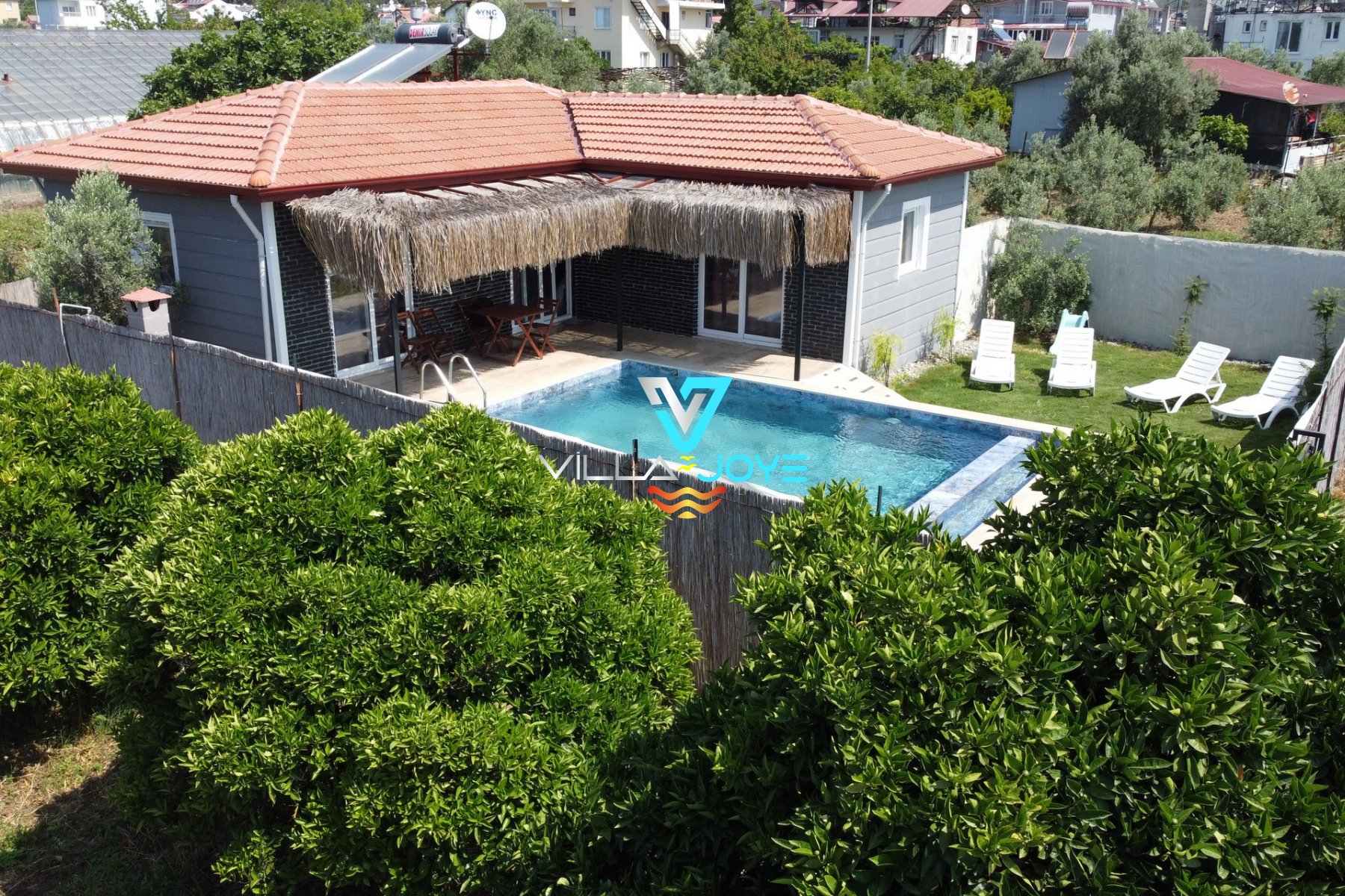 Muğla, Fethiye'de 2 Odalı, 2 Banyolu, 4 Kişiye Kadar Konaklamalı, Kiralık Villa - No: 265