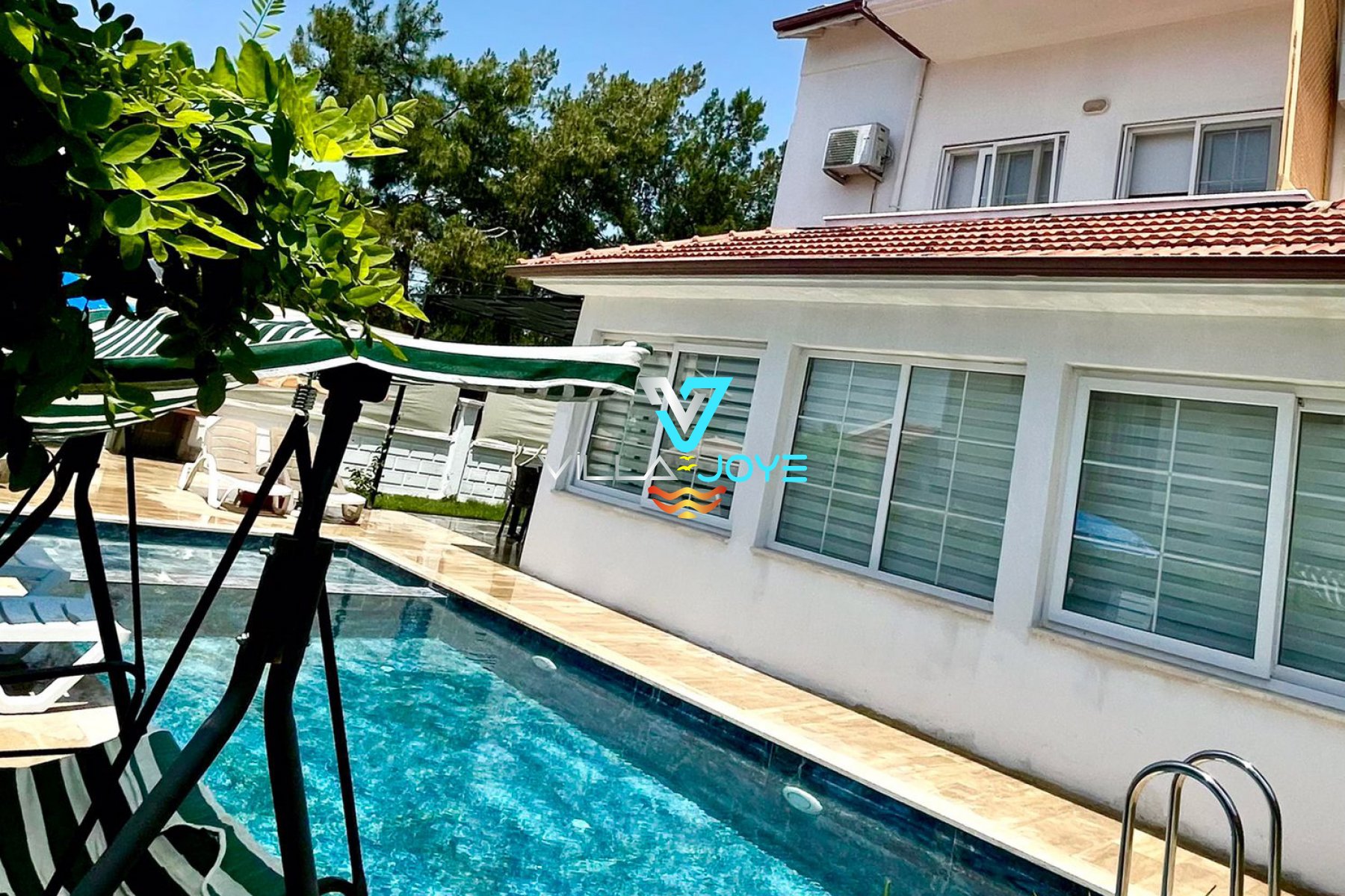Muğla, Fethiye'de 3 Odalı, 2 Banyolu, 6 Kişiye Kadar Konaklamalı, Kiralık Villa - No: 266