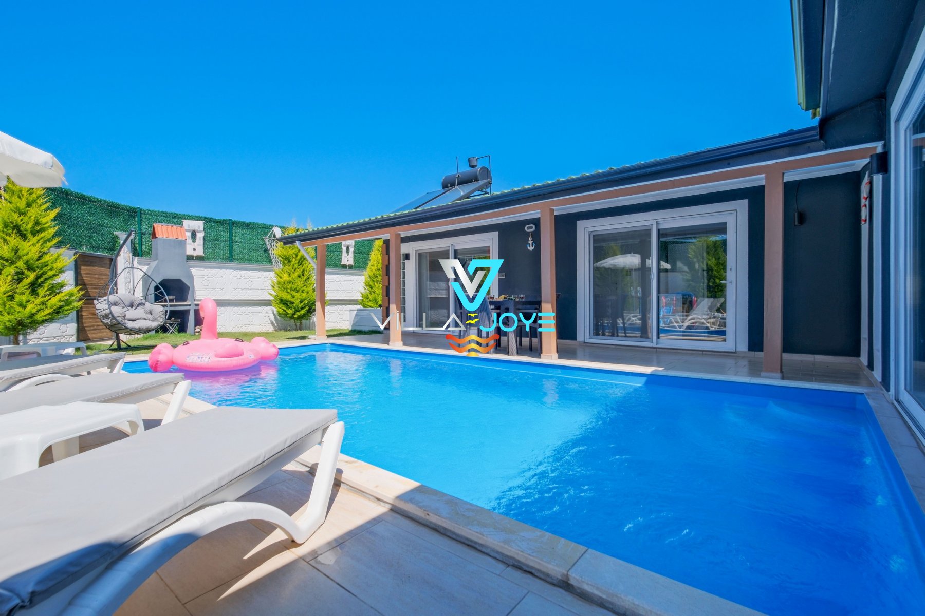 Muğla, Fethiye'de 2 Odalı, 1 Banyolu, 4 Kişiye Kadar Konaklamalı, Kiralık Villa - No: 267