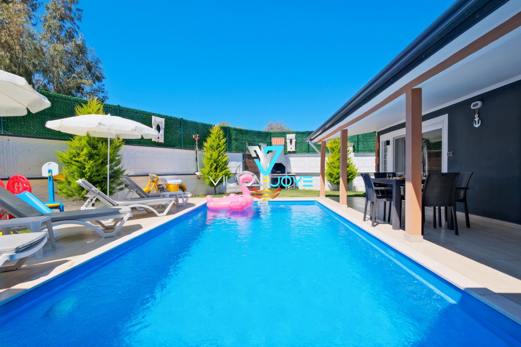 Muğla, Fethiye'de 2 Odalı, 1 Banyolu, 4 Kişiye Kadar Konaklamalı, Kiralık Villa - No: 267