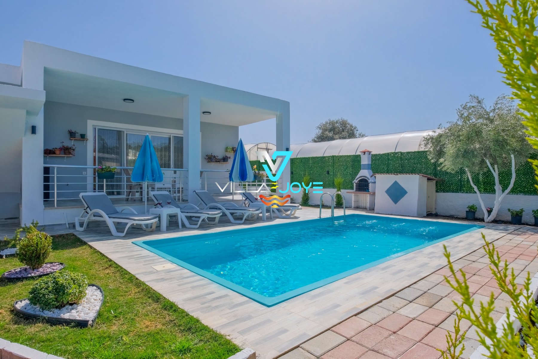 Muğla, Fethiye'de 3 Odalı, 2 Banyolu, 6 Kişiye Kadar Konaklamalı, Kiralık Villa - No: 275