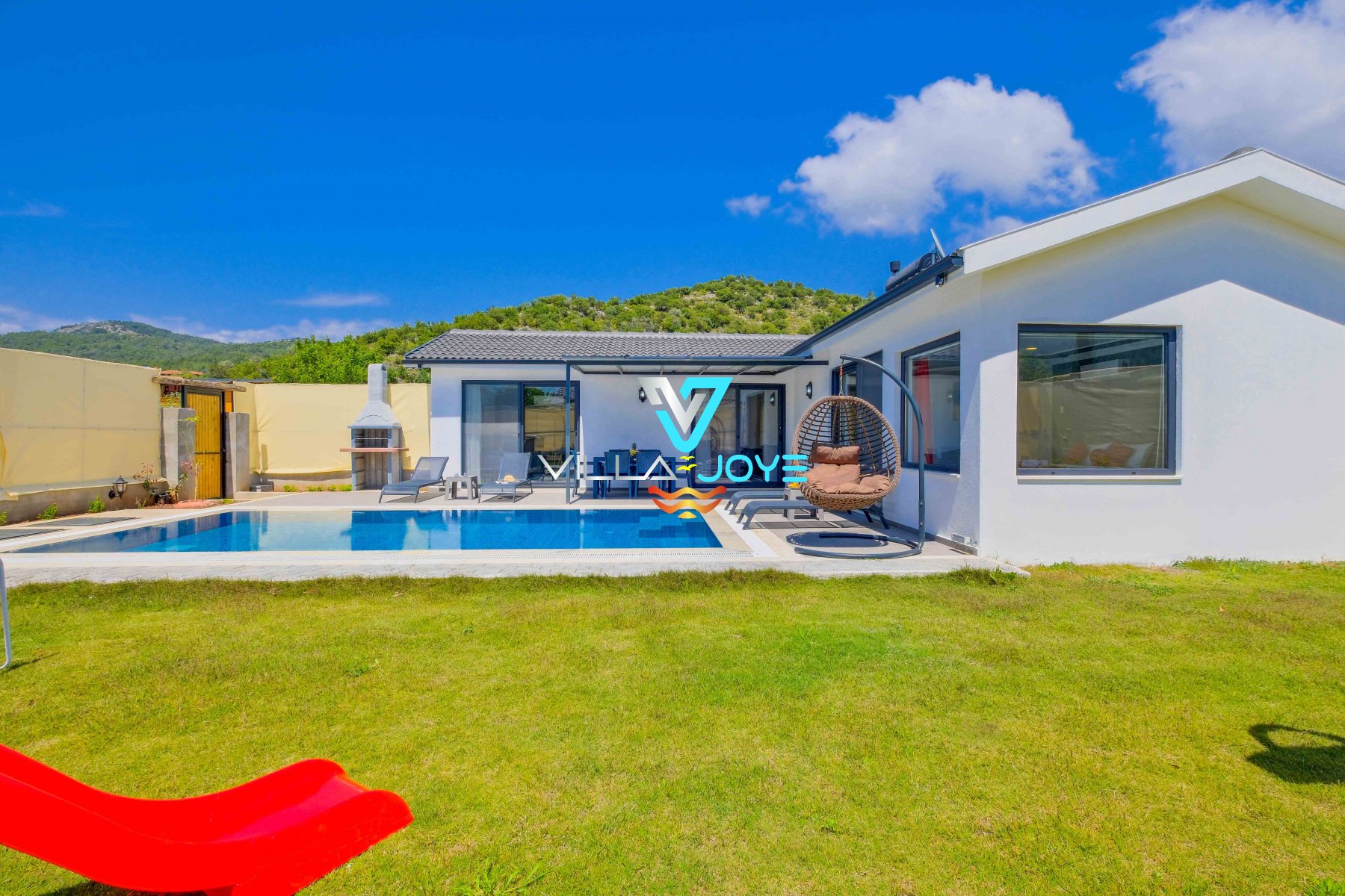 Muğla, Fethiye'de 2 Odalı, 2 Banyolu, 4 Kişiye Kadar Konaklamalı, Kiralık Villa - No: 278-1