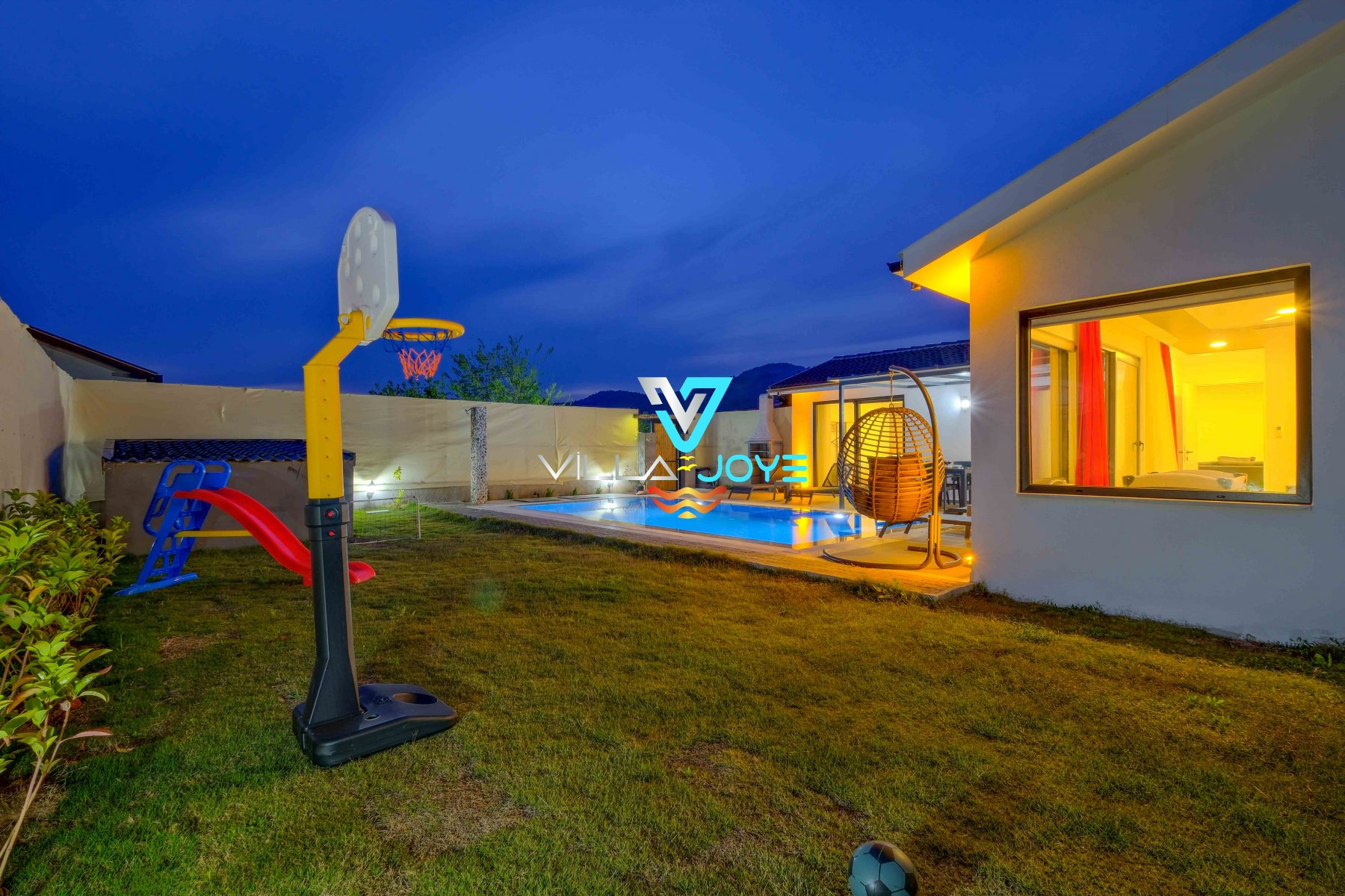Muğla, Fethiye'de 2 Odalı, 2 Banyolu, 4 Kişiye Kadar Konaklamalı, Kiralık Villa - No: 278-2