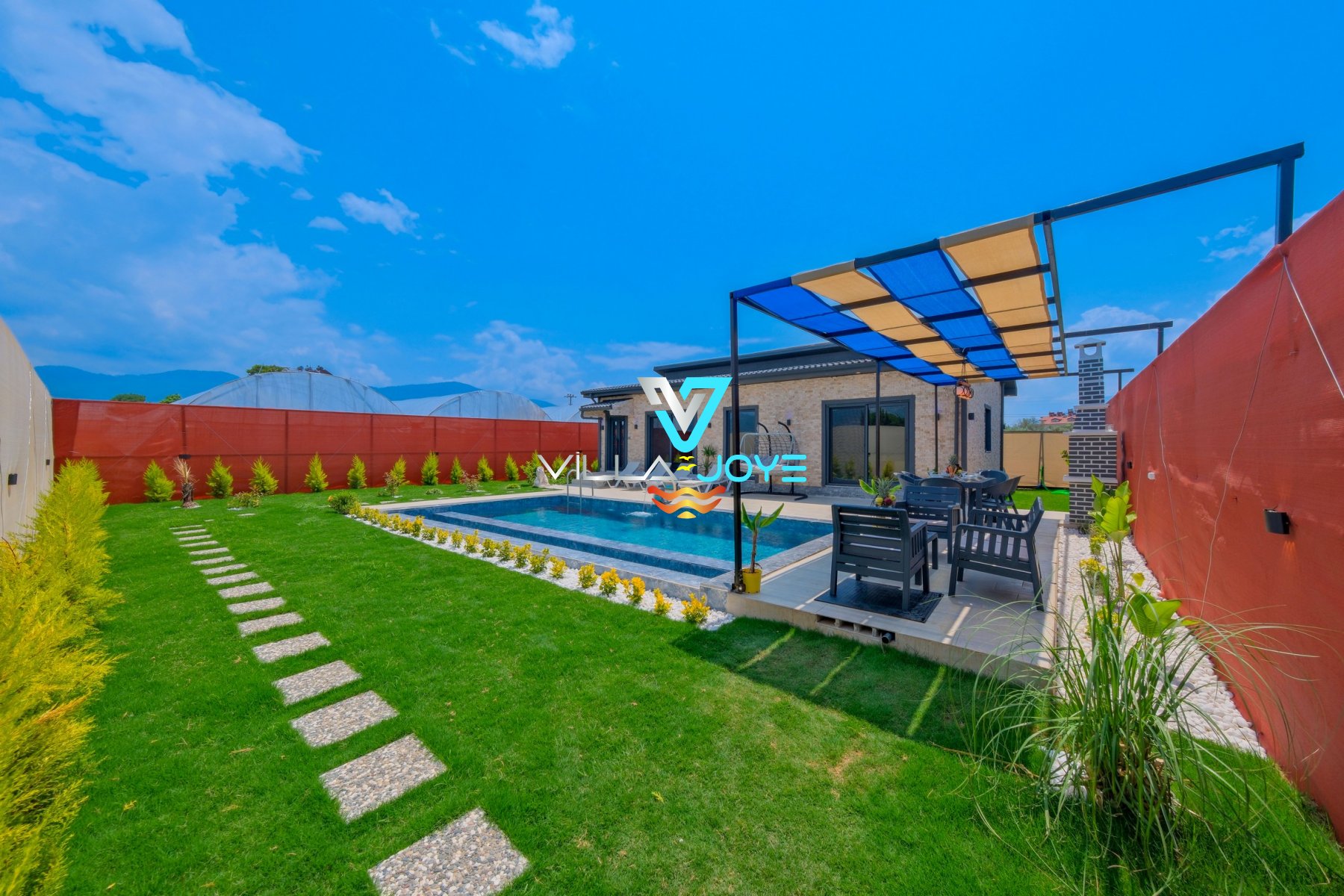 Muğla, Fethiye'de, 2 Odalı, 2 Banyolu, 4 Kişiye Kadar Konaklamalı Kiralık Villa - No: 292-2