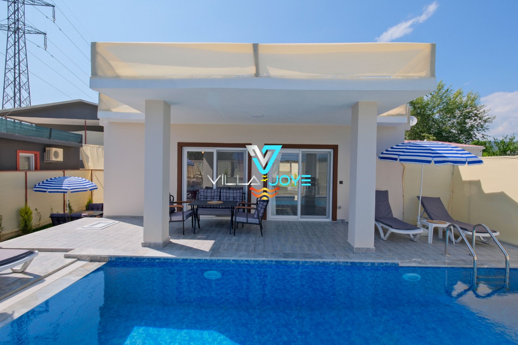 Muğla, Fethiye'de, 2 Odalı, 2 Banyolu, 4 Kişiye Kadar Konaklamalı Kiralık Villa - No: 294