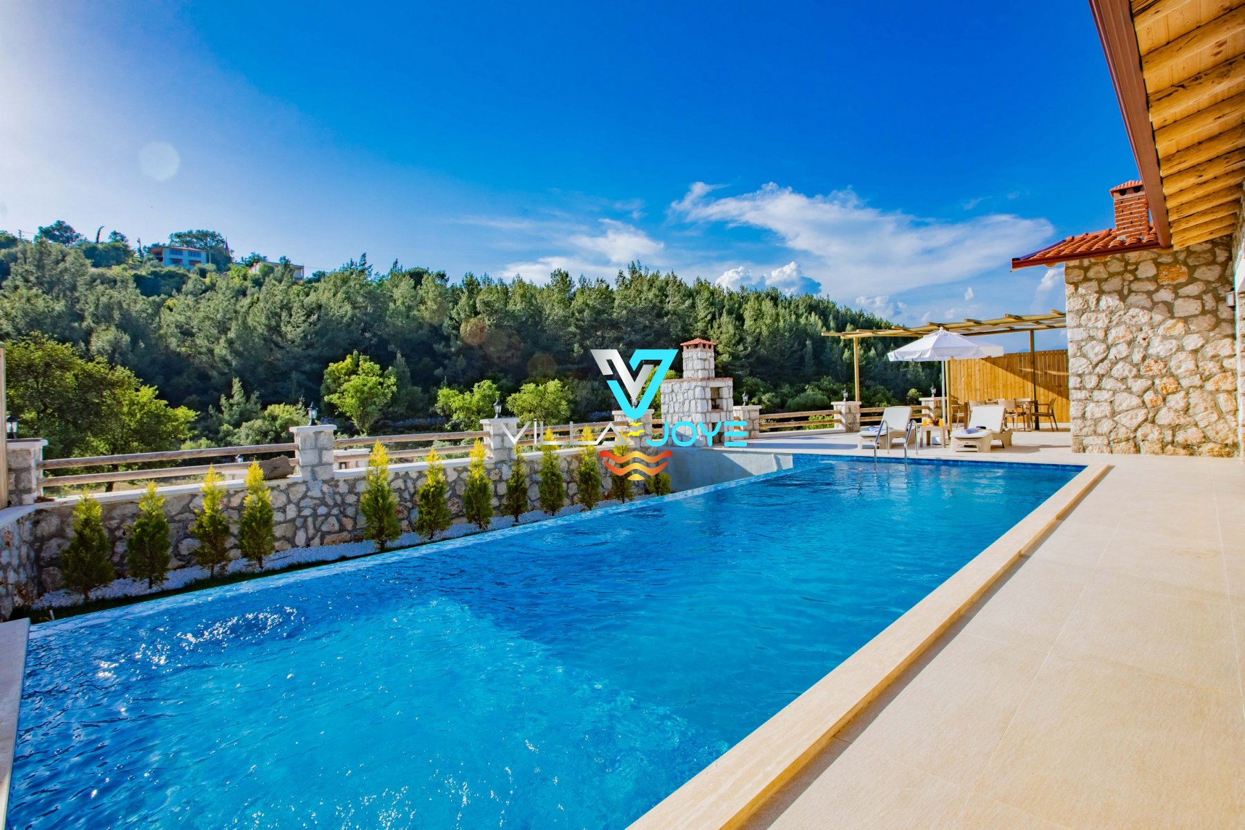 Antalya, Kaş'ta, 1 Odalı, 1 Banyolu, 2 Kişiye Kadar Konaklamalı Kiralık Villa - No: 298-3