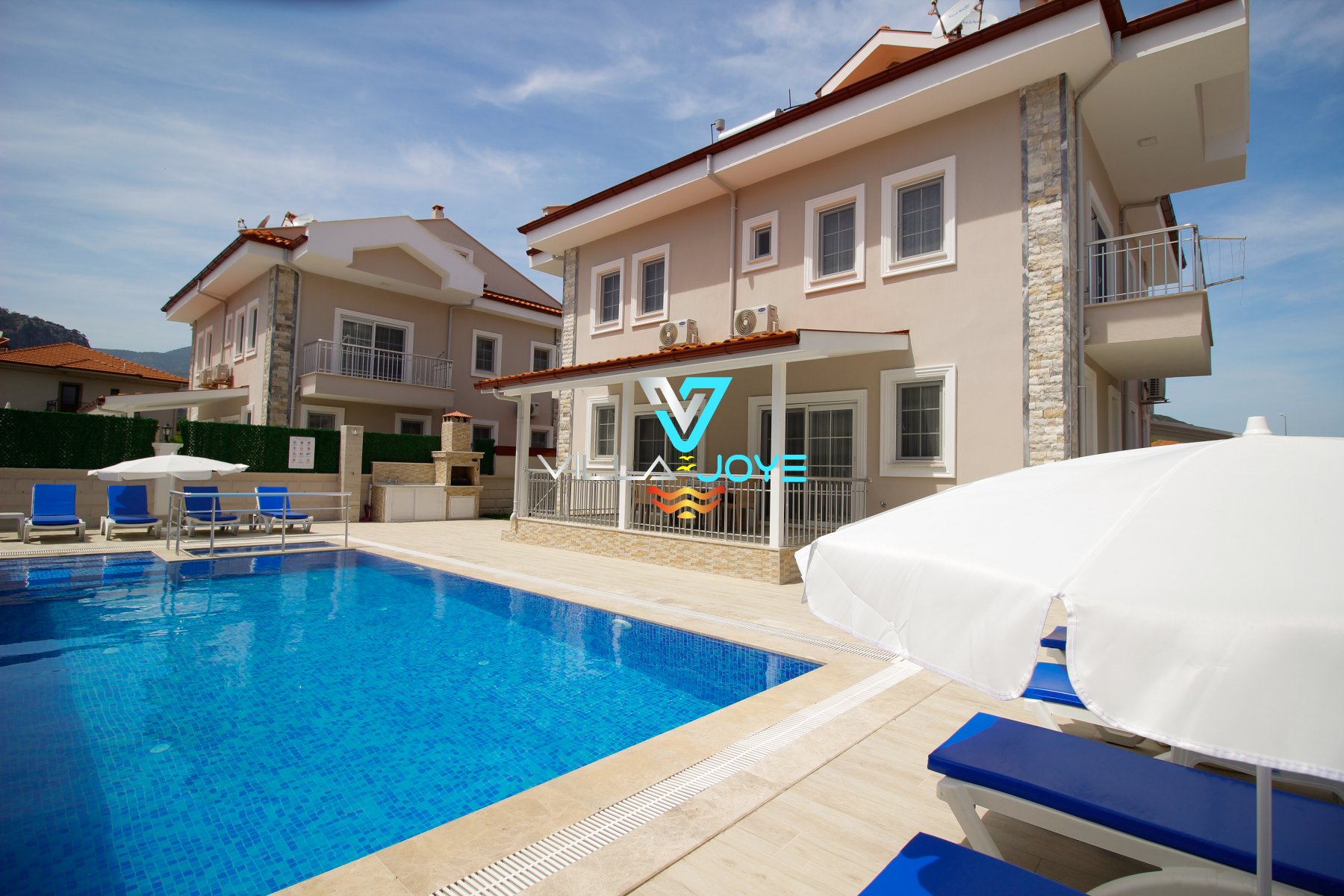 Muğla, Dalyan'da 5 Odalı, 6 Banyolu, 10 Kişiye Kadar Konaklamalı, Kiralık Villa - No: 35-2