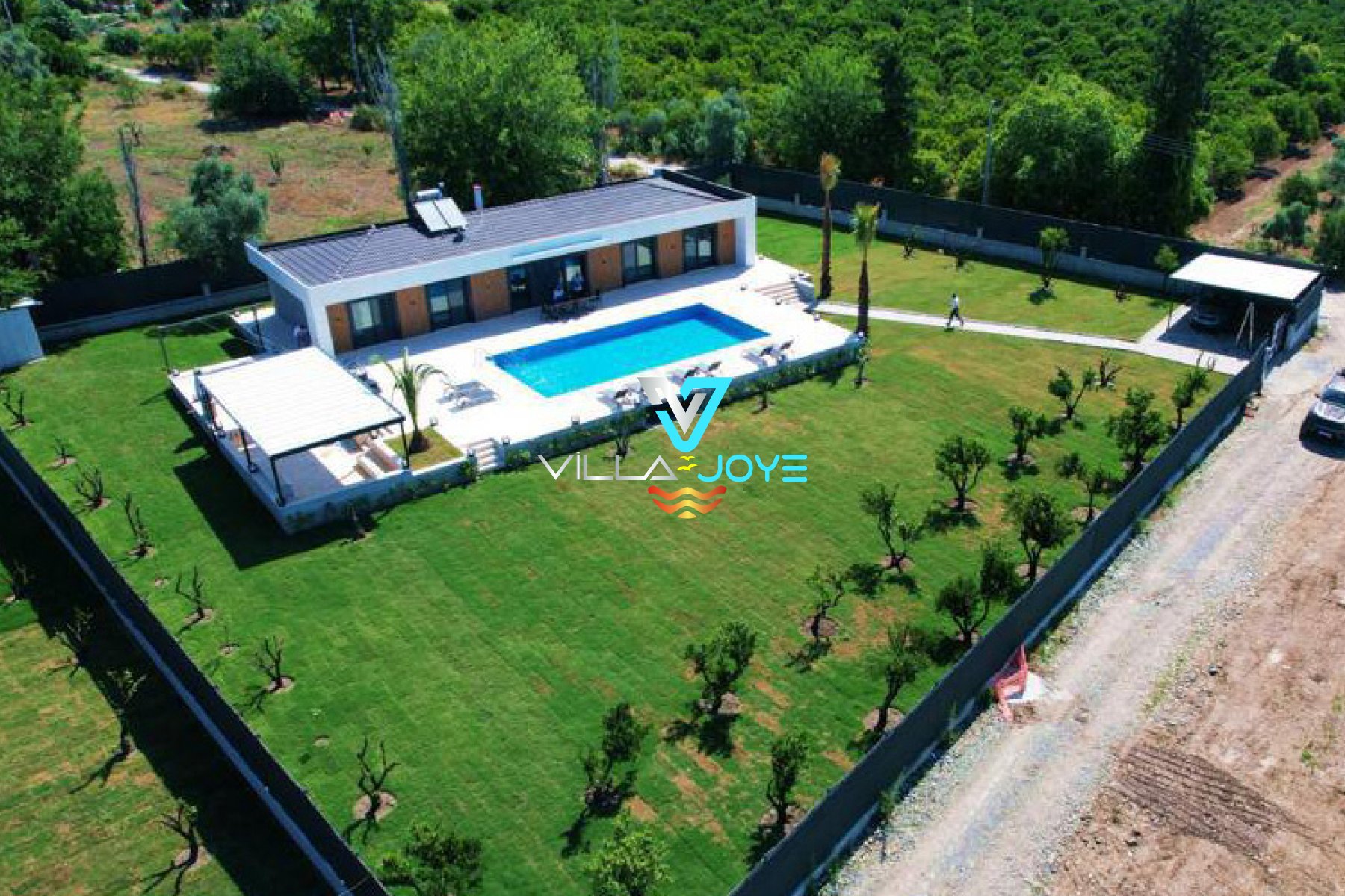 Muğla, Köyceğiz'de, 4 Odalı, 4 Banyolu, 8 Kişiye Kadar Konaklamalı Kiralık Villa - No: 307-2
